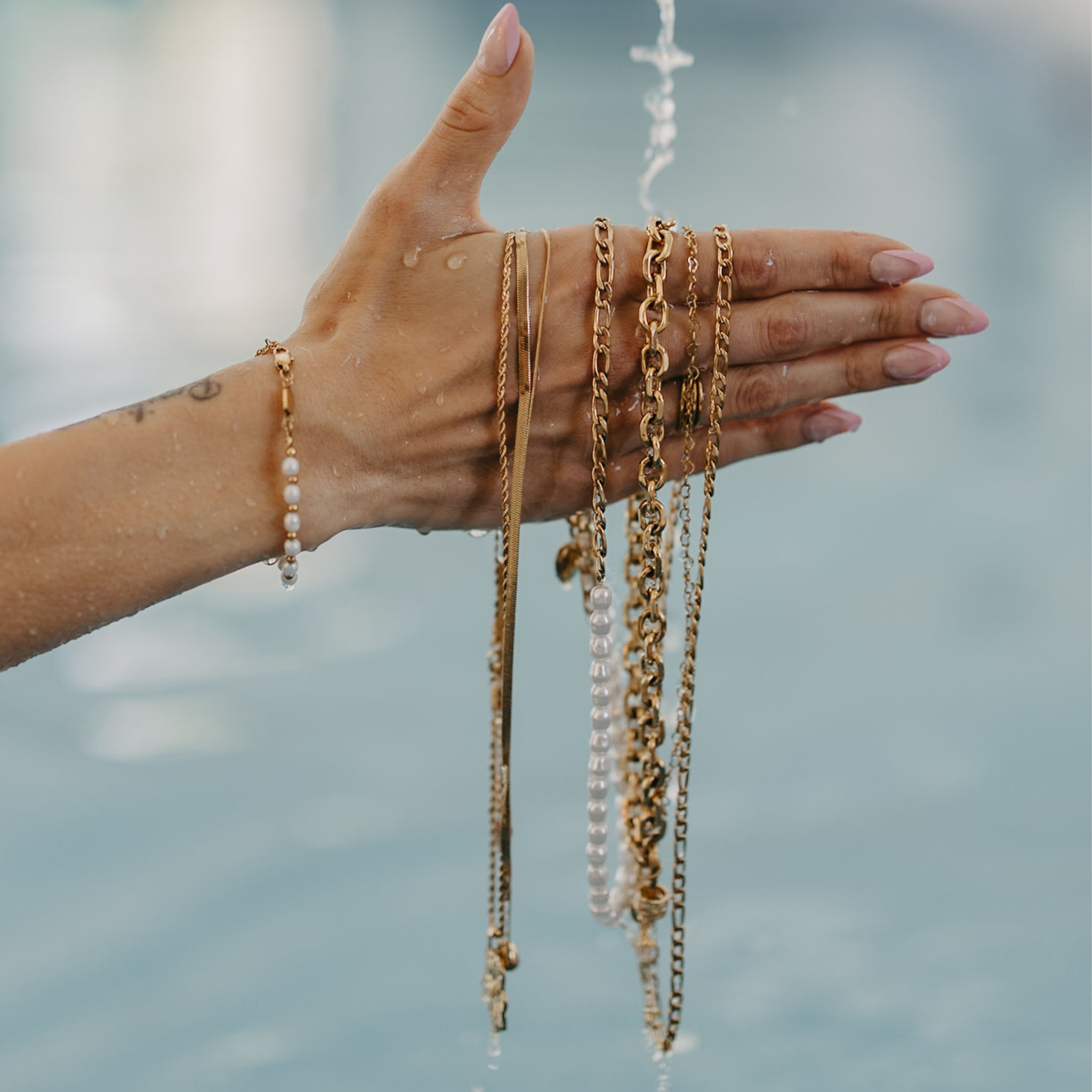 Midnight Mist Double Layer Necklace