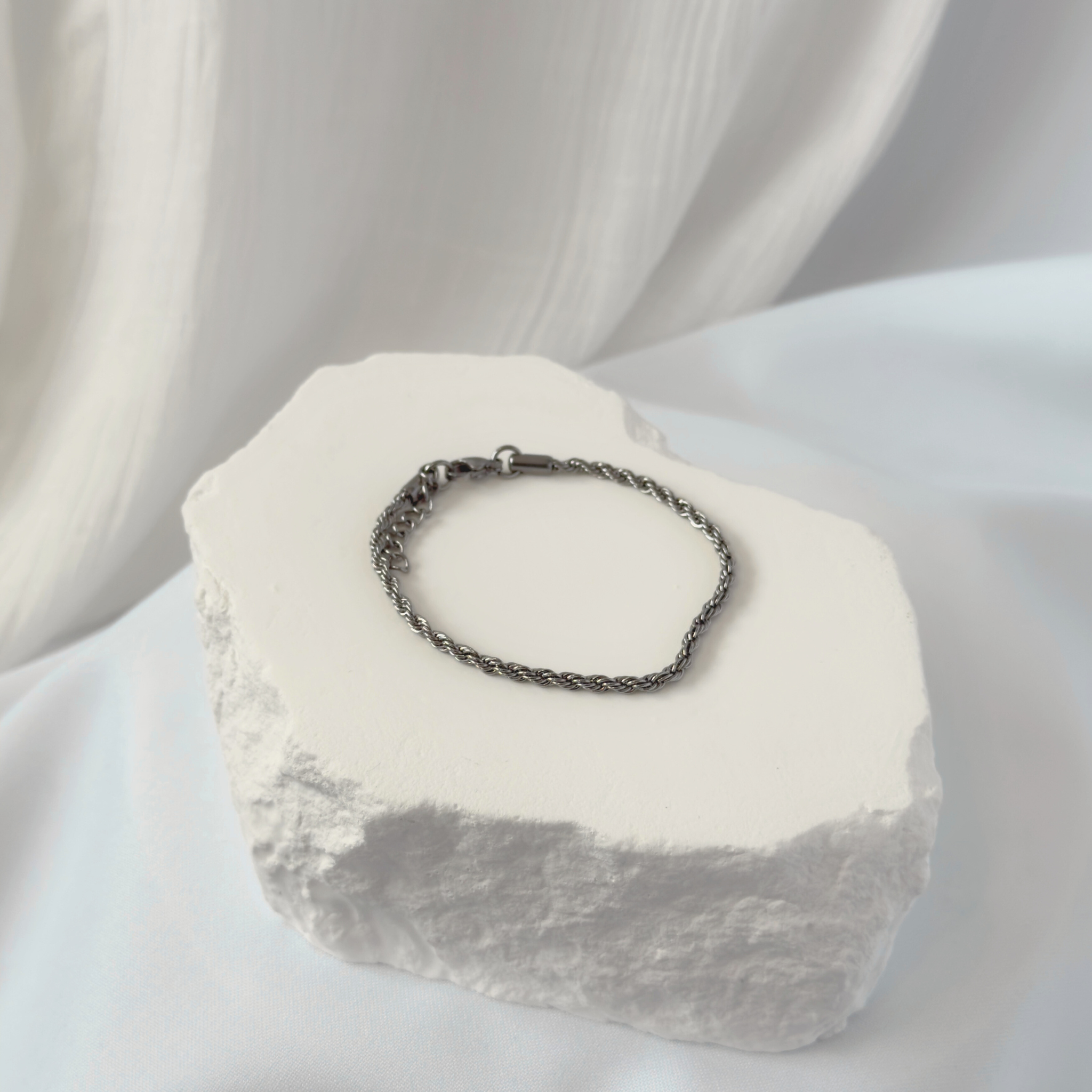 Empress 3mm Rope Chain Bracelet