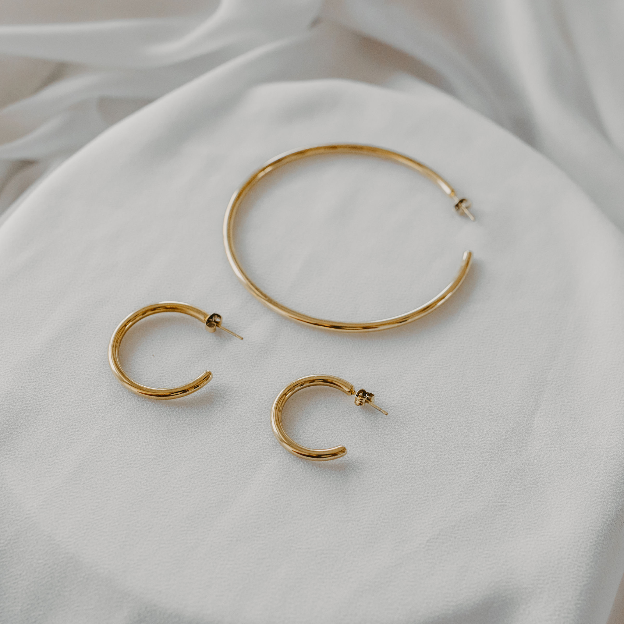 The Essential Waterproof Hoop Earrings