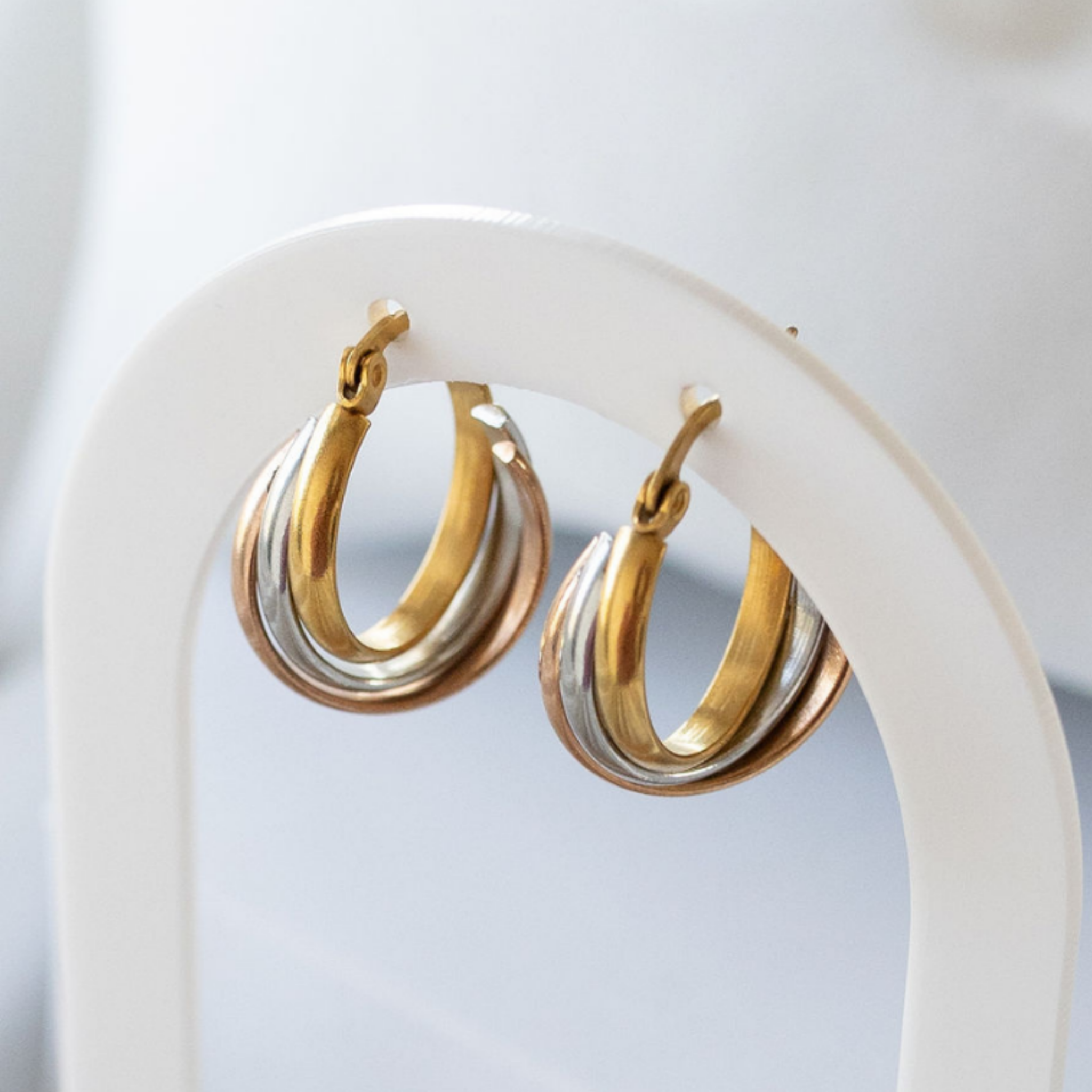 Mist & Metal Earrings