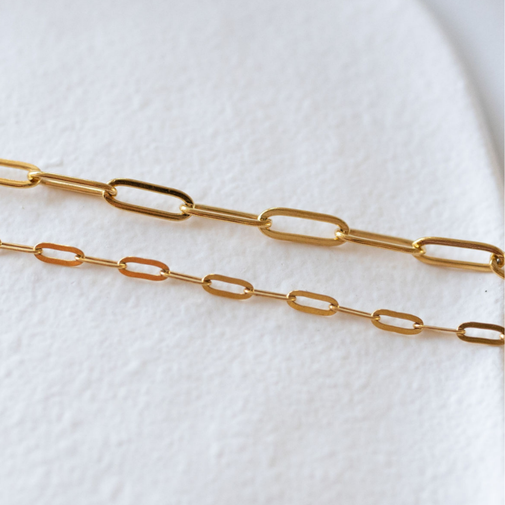 SandSwept 12mm Paperclip Bracelet
