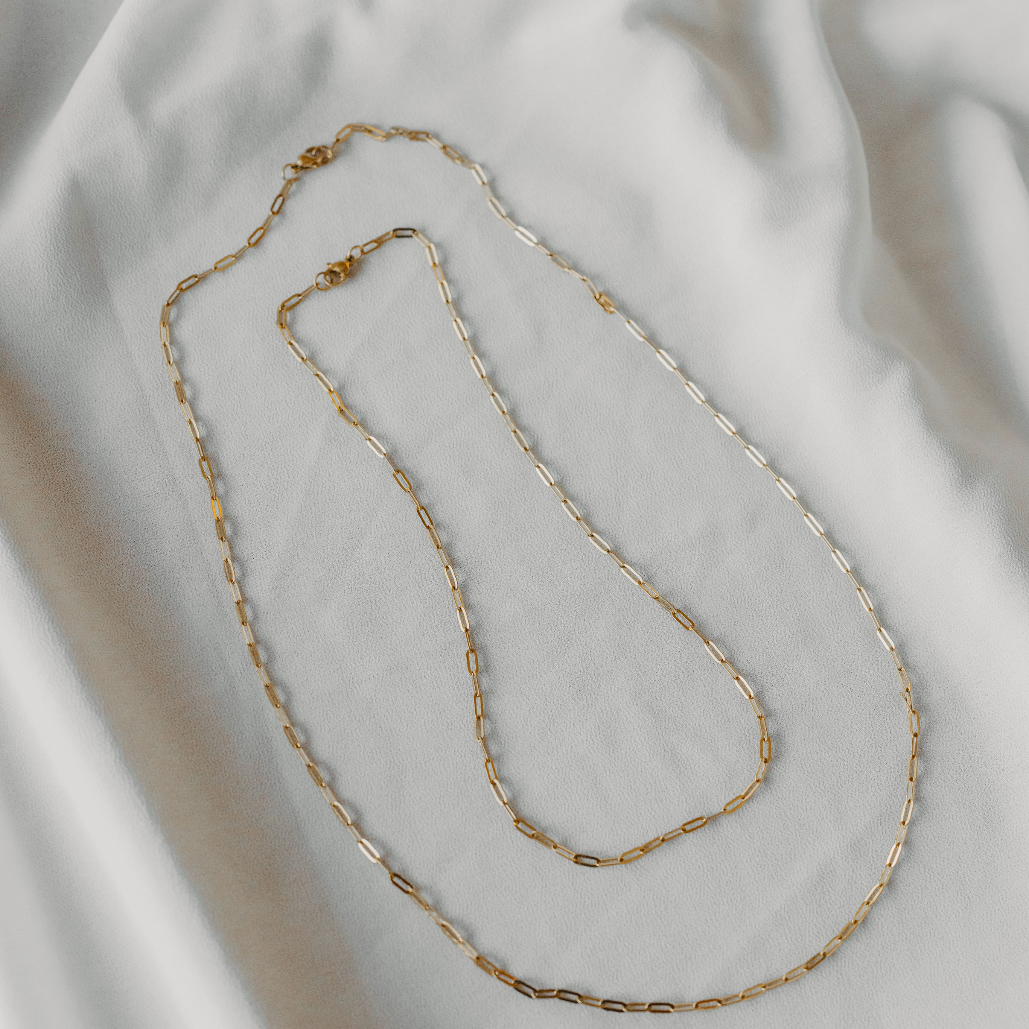 SandSwept 6.5mm Paperclip Chain Necklace