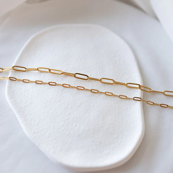 🎁 "SandSwept" 6.5mm Paperclip Bracelets (100% off)