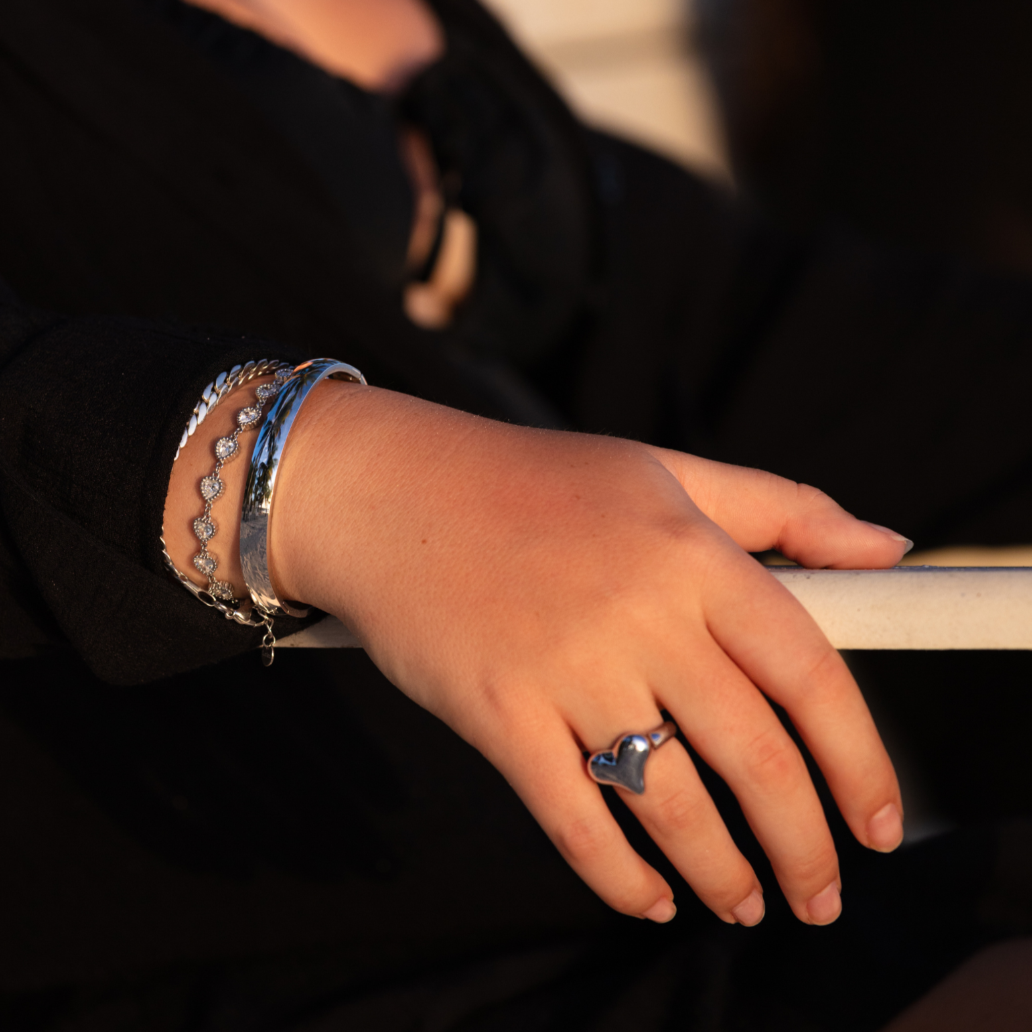 "Depths of Love" Heart Ring