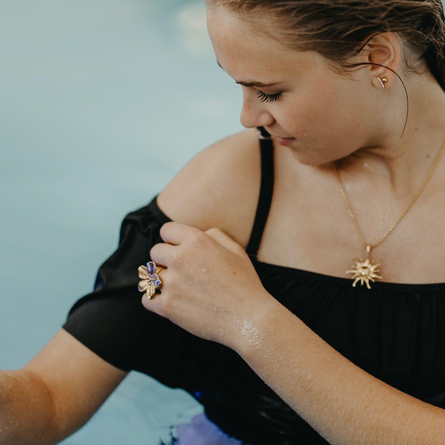 Ocean Bloom Ring
