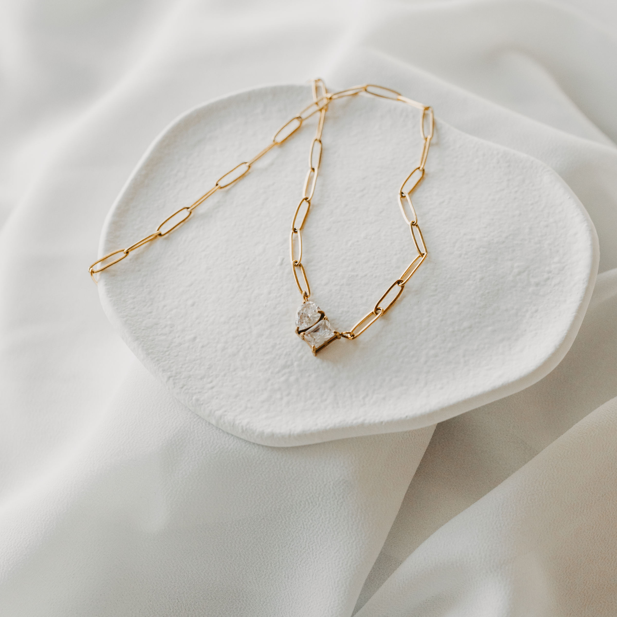 Stillwater Paperclip Necklace