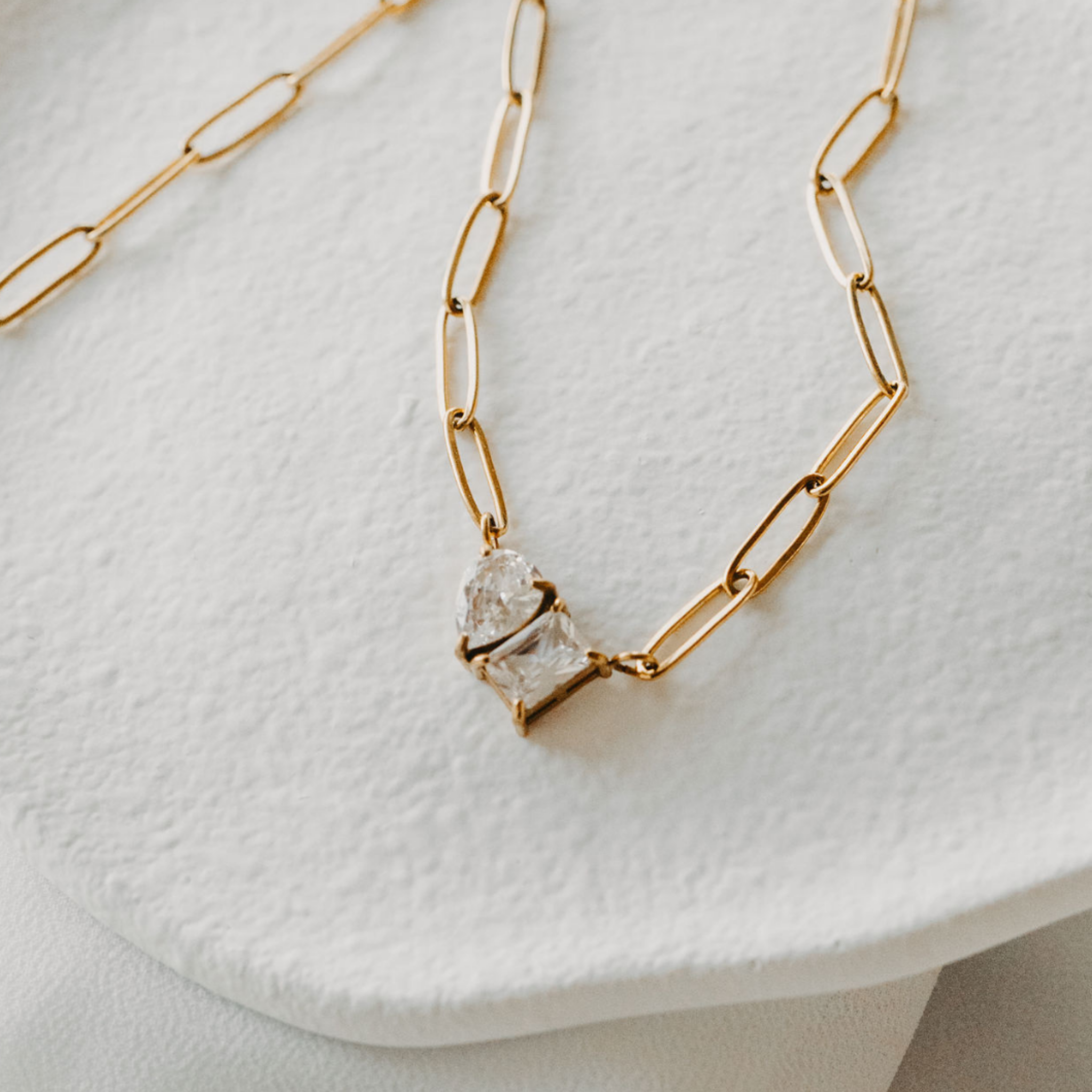 Stillwater Paperclip Necklace