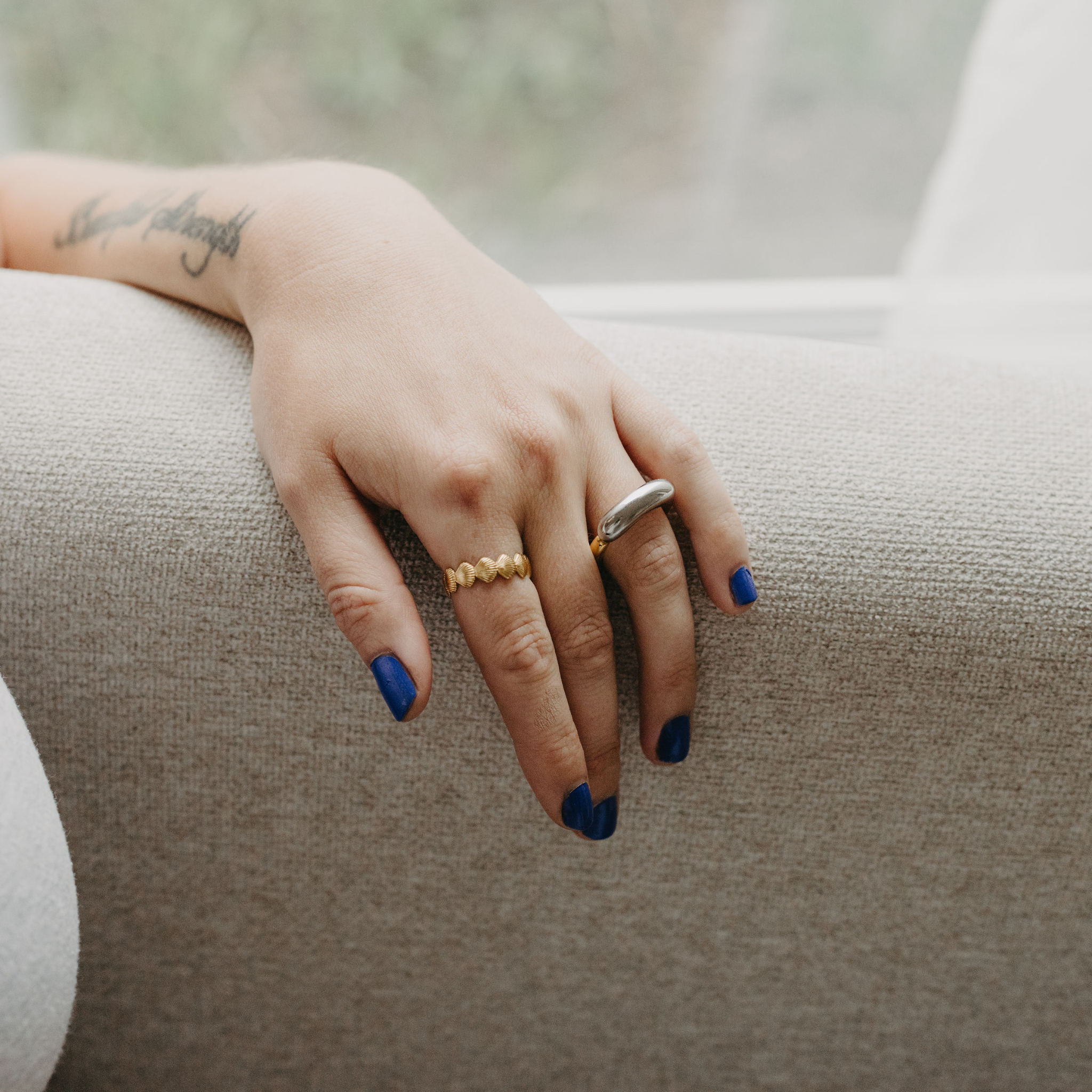 Sunkissed Shell Ring