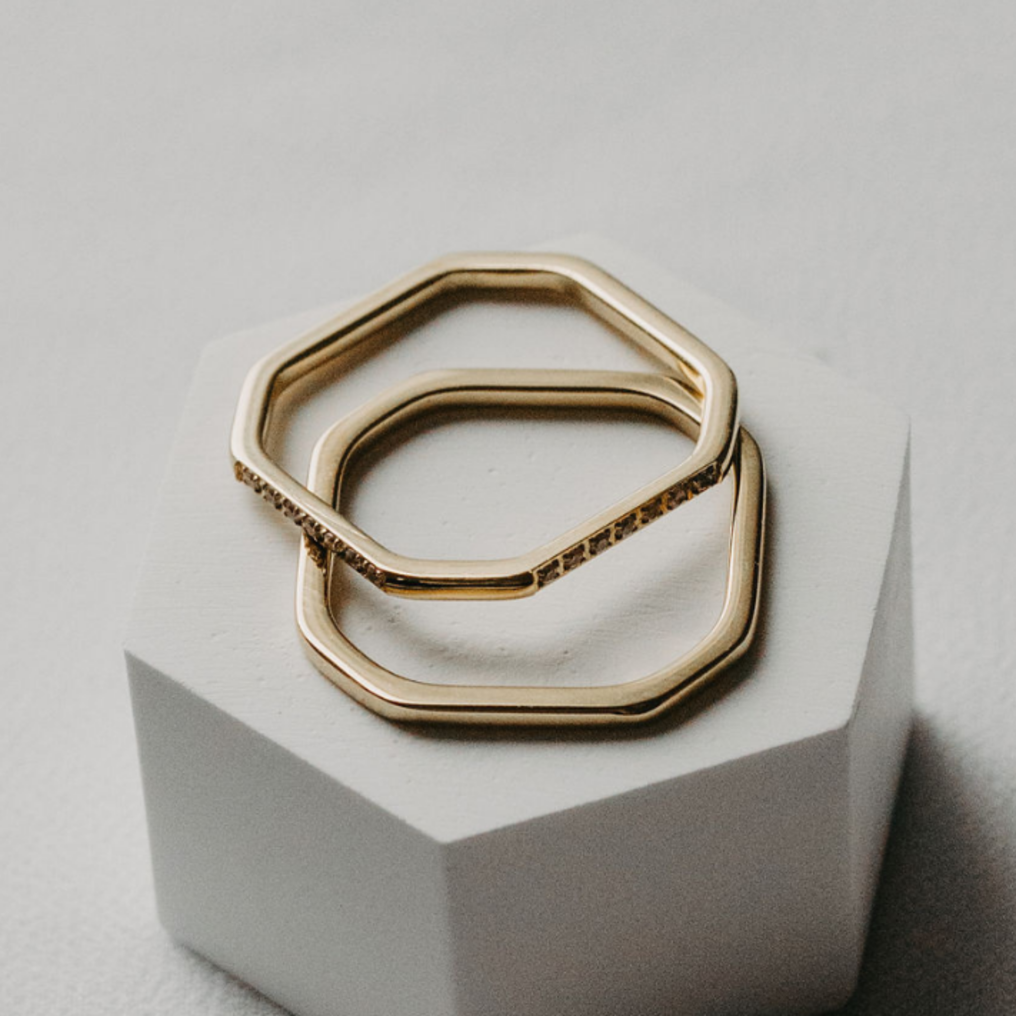 Twin Tides Rings