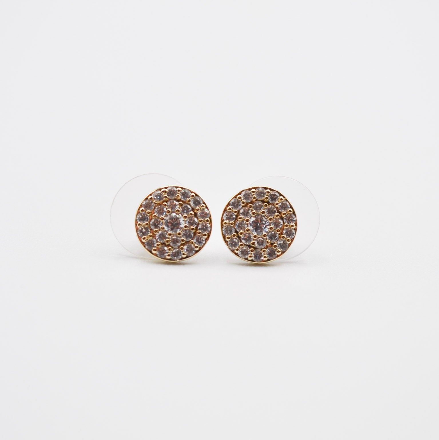 Sparkle Round Earrings