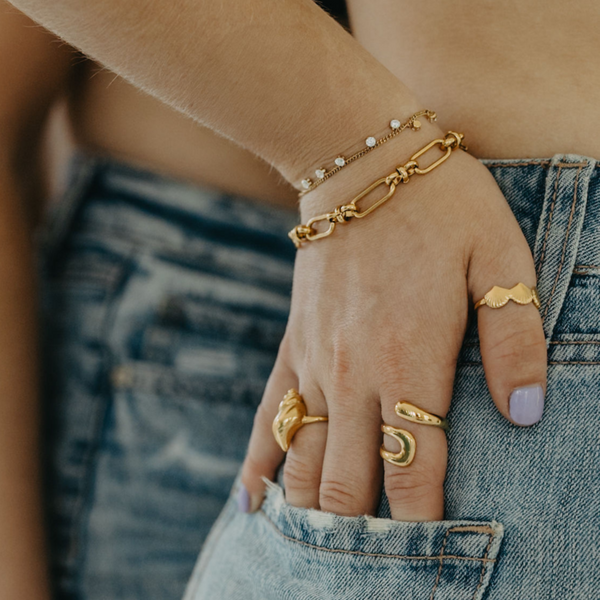 Riviera Knot Chain Bracelet
