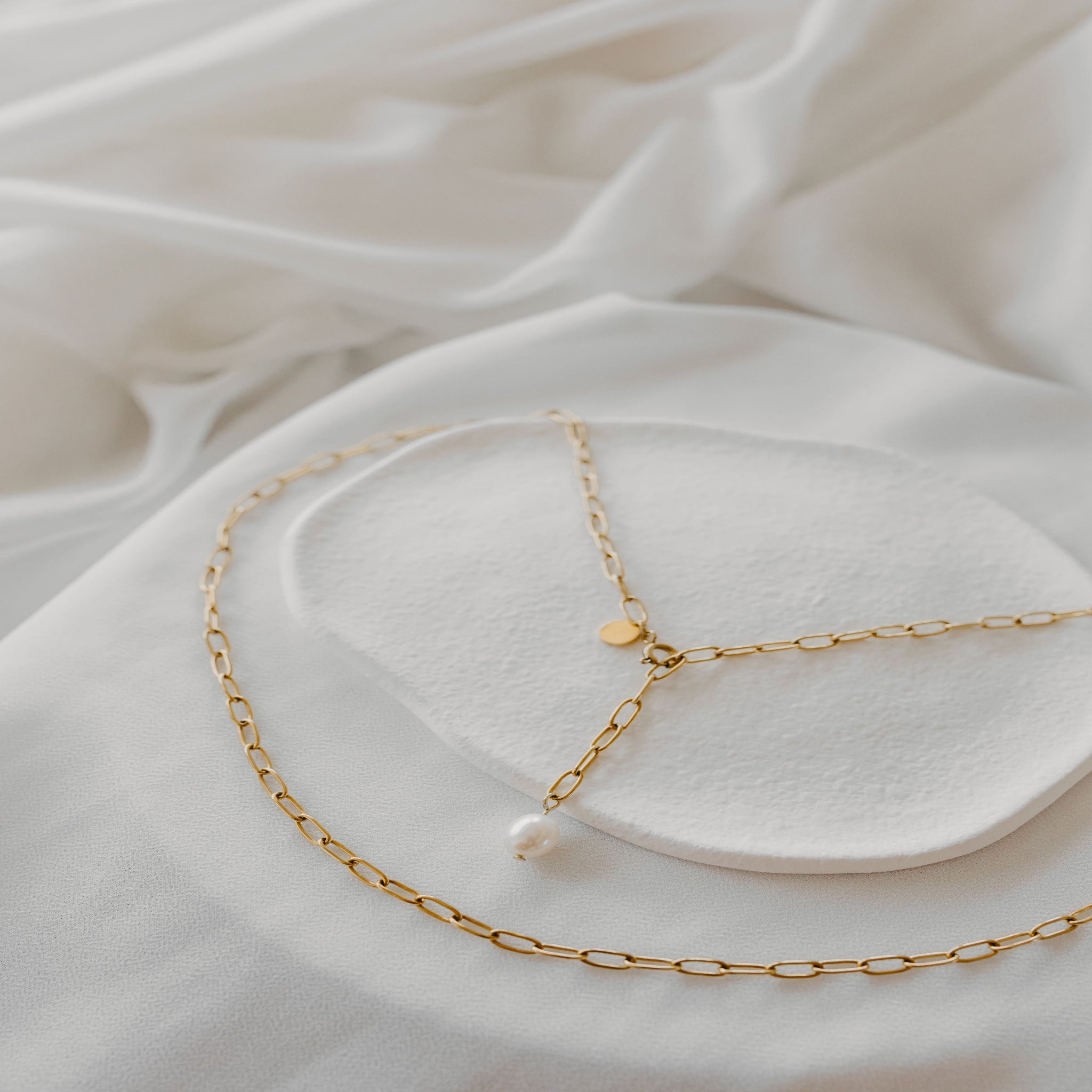 Ankored Paperclip Necklace