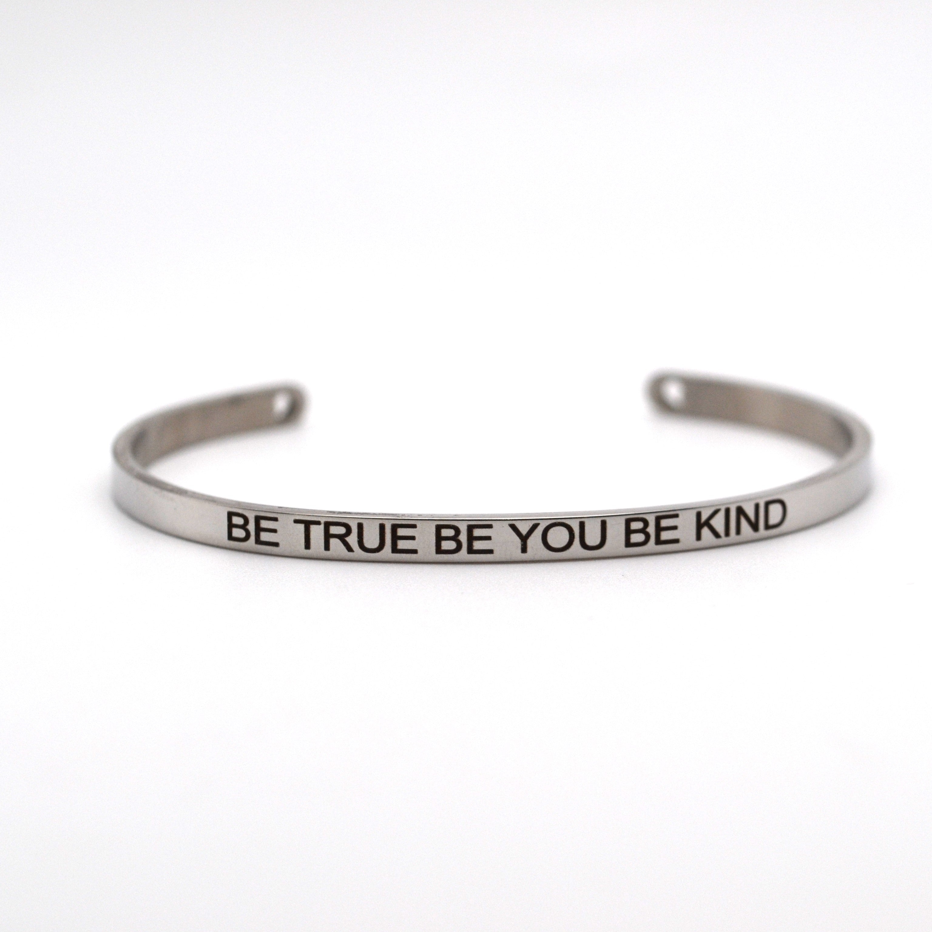 Power Bracelet - Be True Be You Be Kind