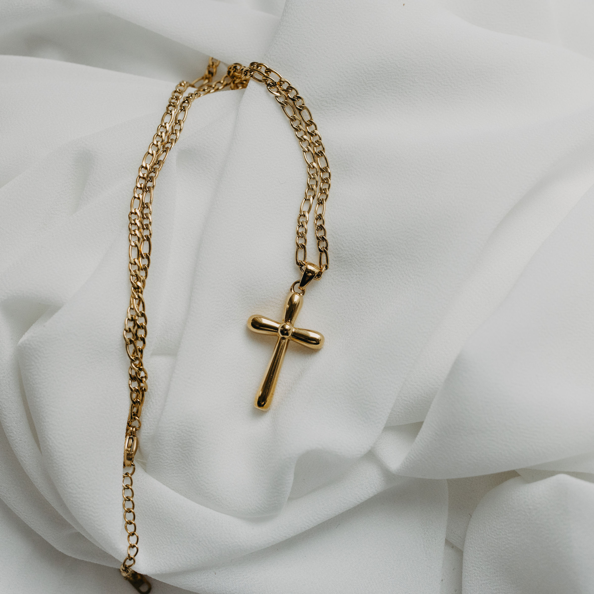 Brook Cross Necklace