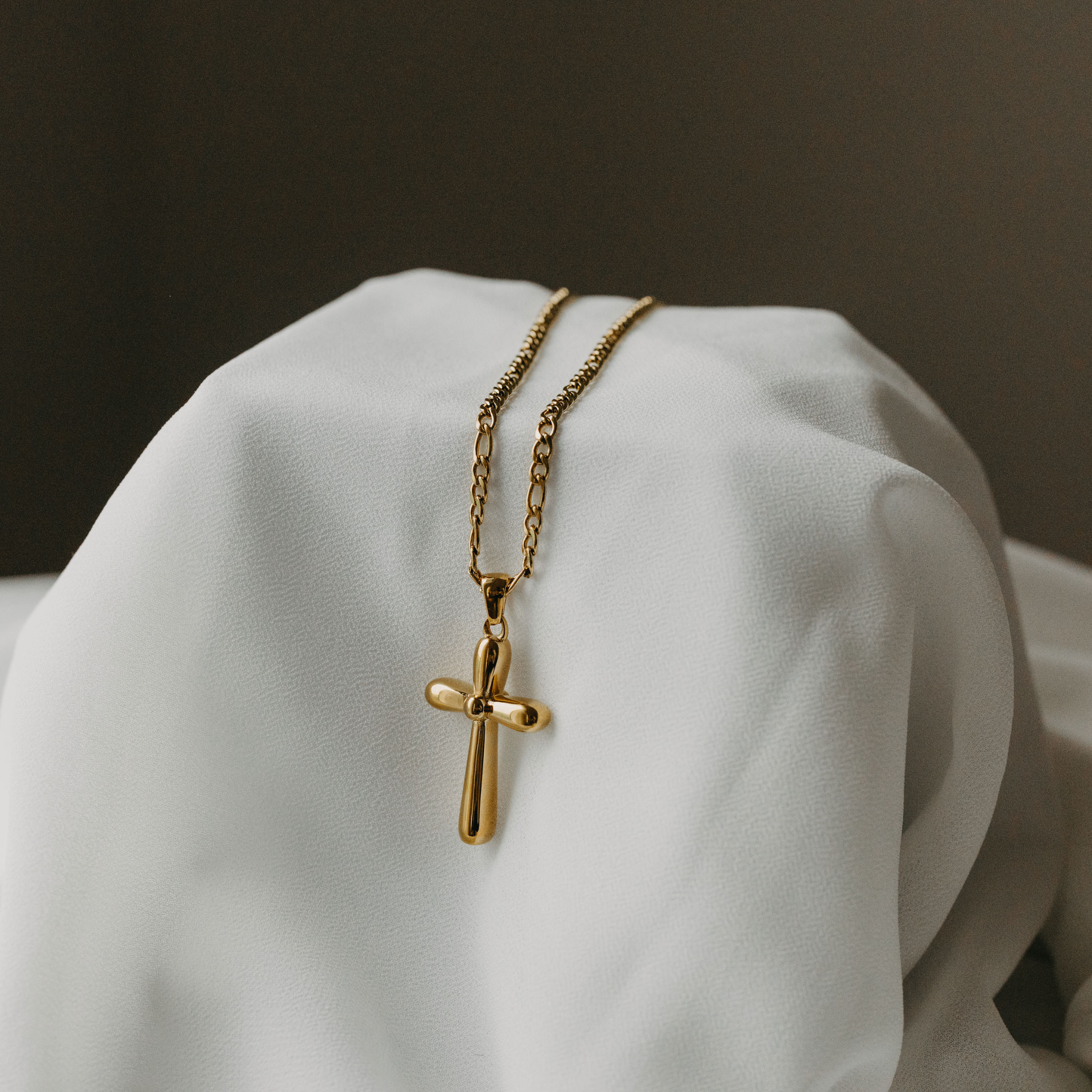 Brook Cross Necklace