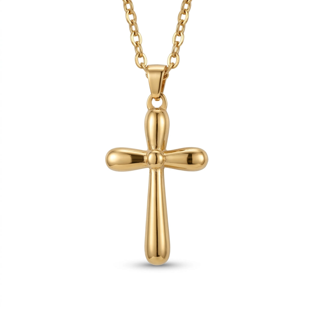 Brook Cross Necklace