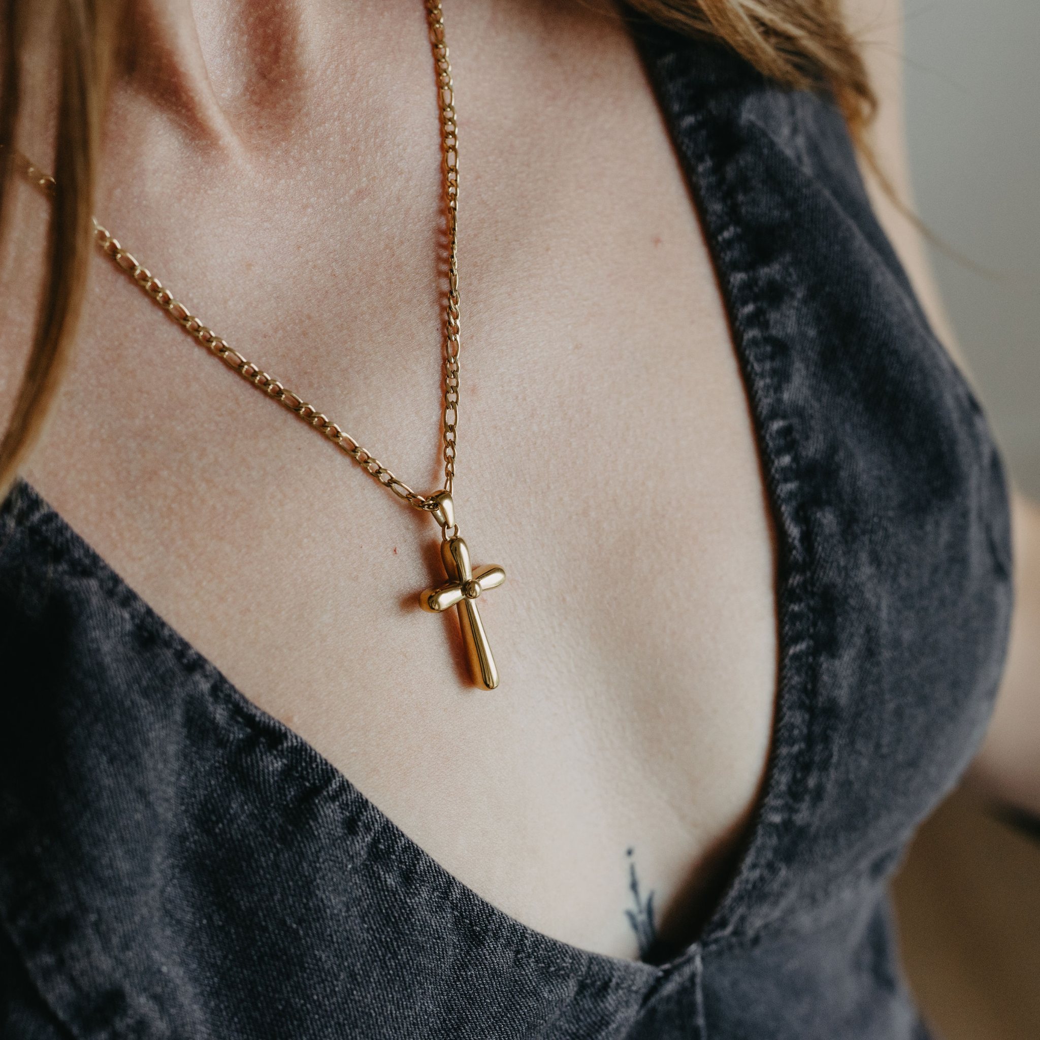 Brook Cross Necklace