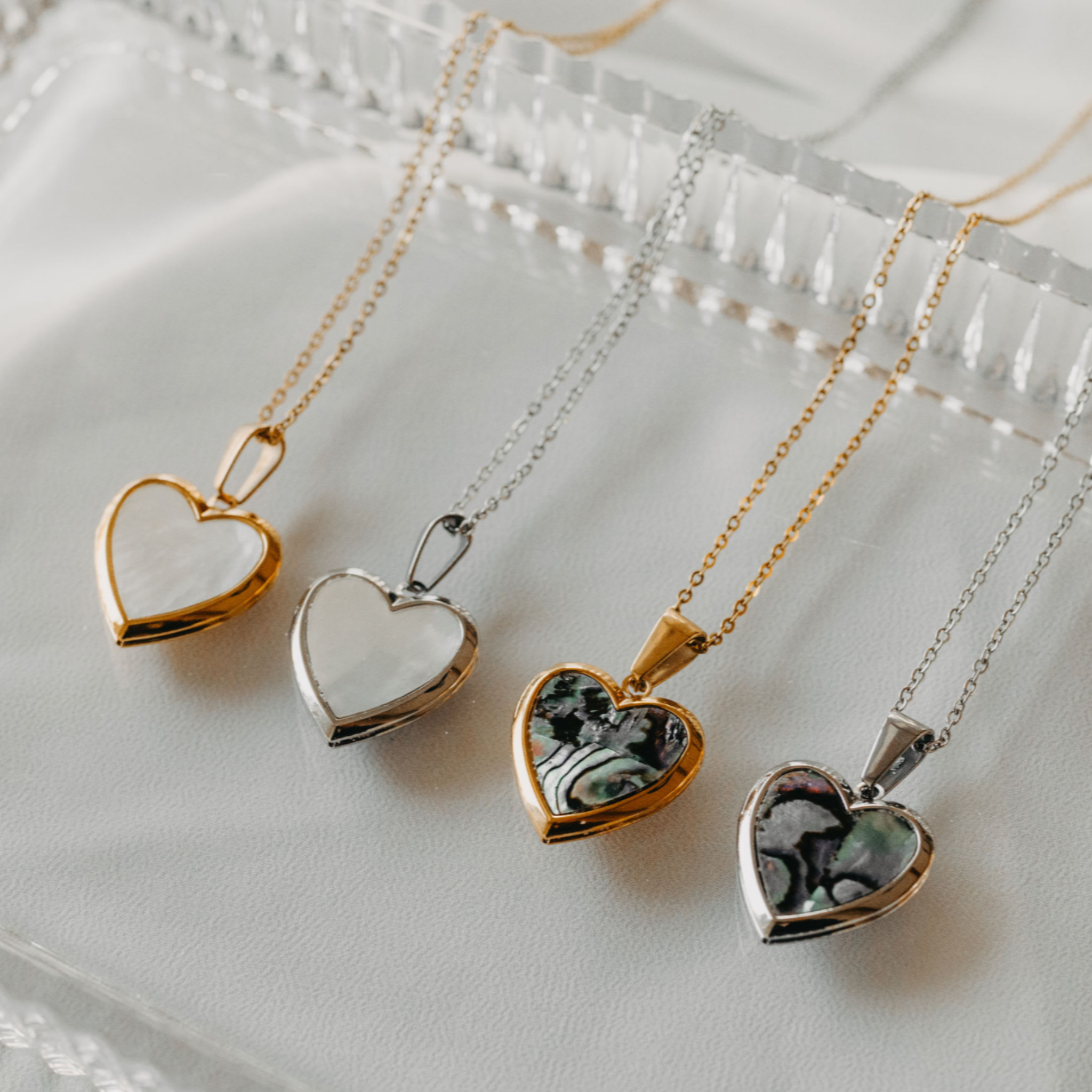 "Calypso" Heart Locket Necklace