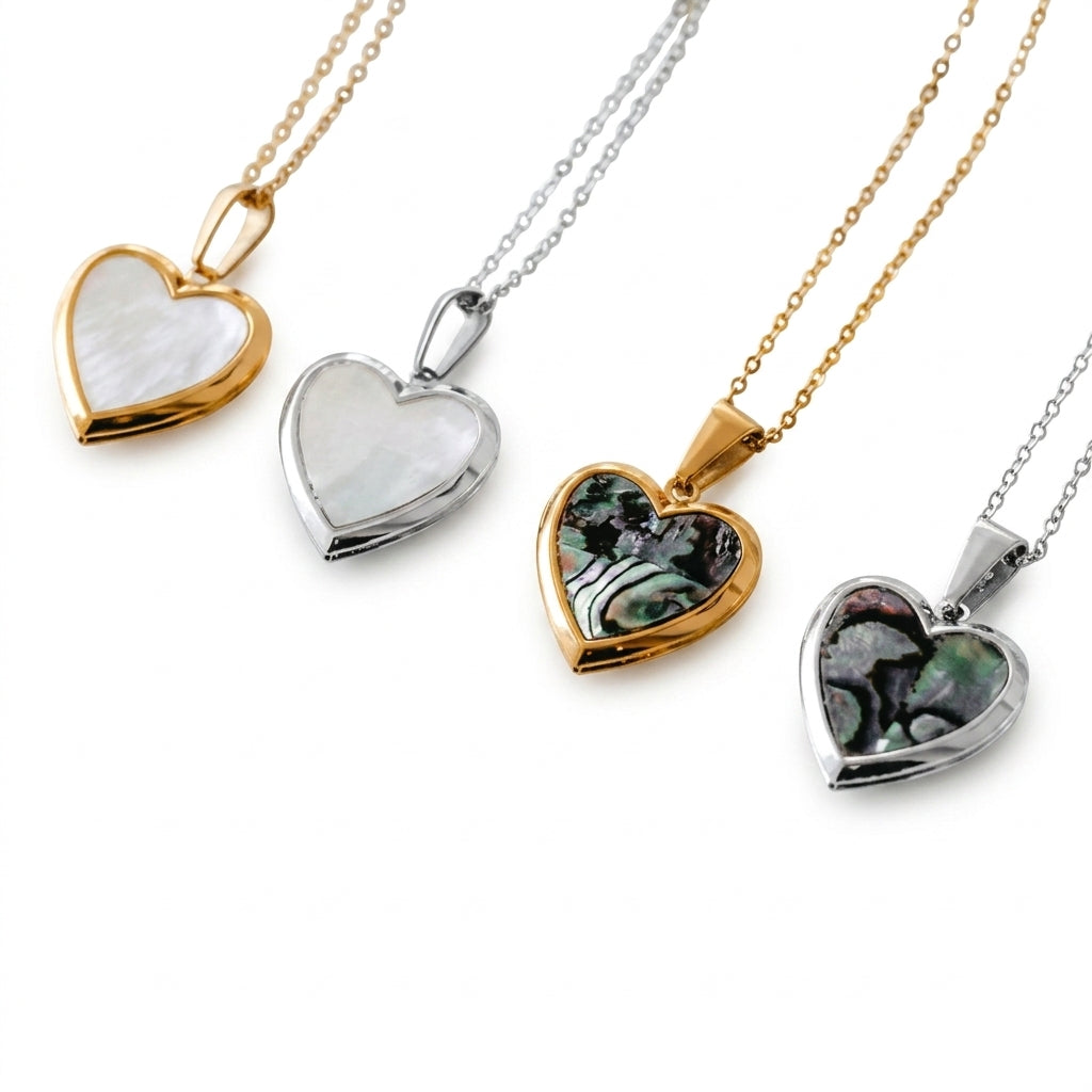 Calypso Heart Locket Necklace