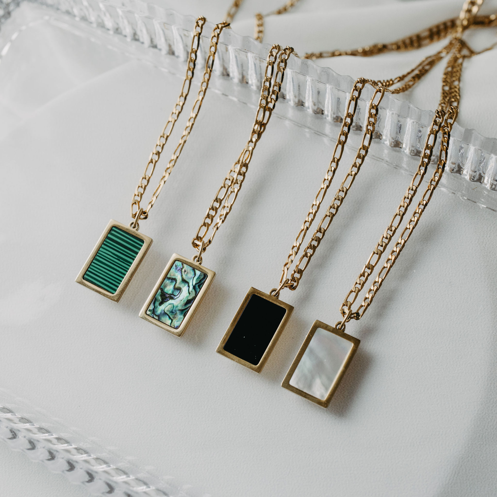 Cascade Curb Necklace