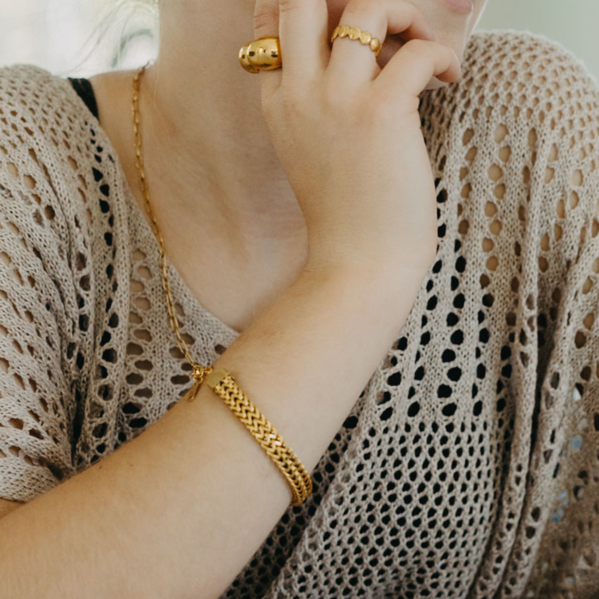 Chained Romance Bracelet