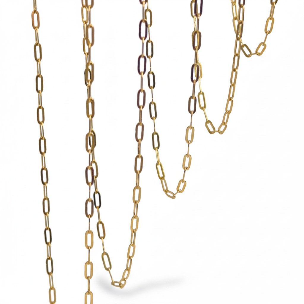 SandSwept 6.5mm Paperclip Chain Necklace
