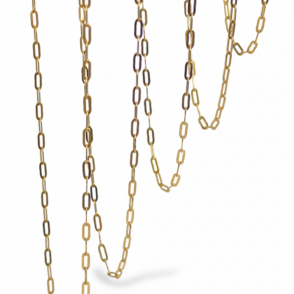 SandSwept 6.5mm Paperclip Chain Necklace