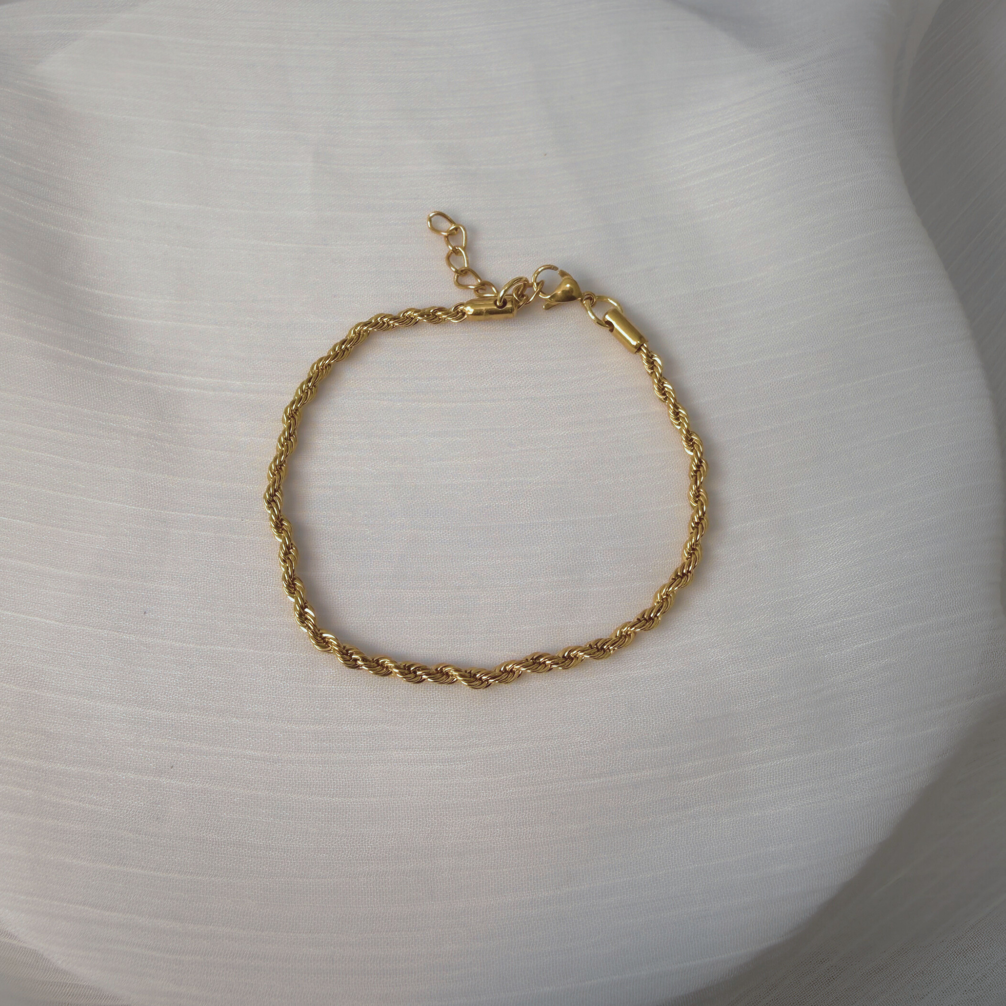 Empress 3mm Rope Chain Bracelet