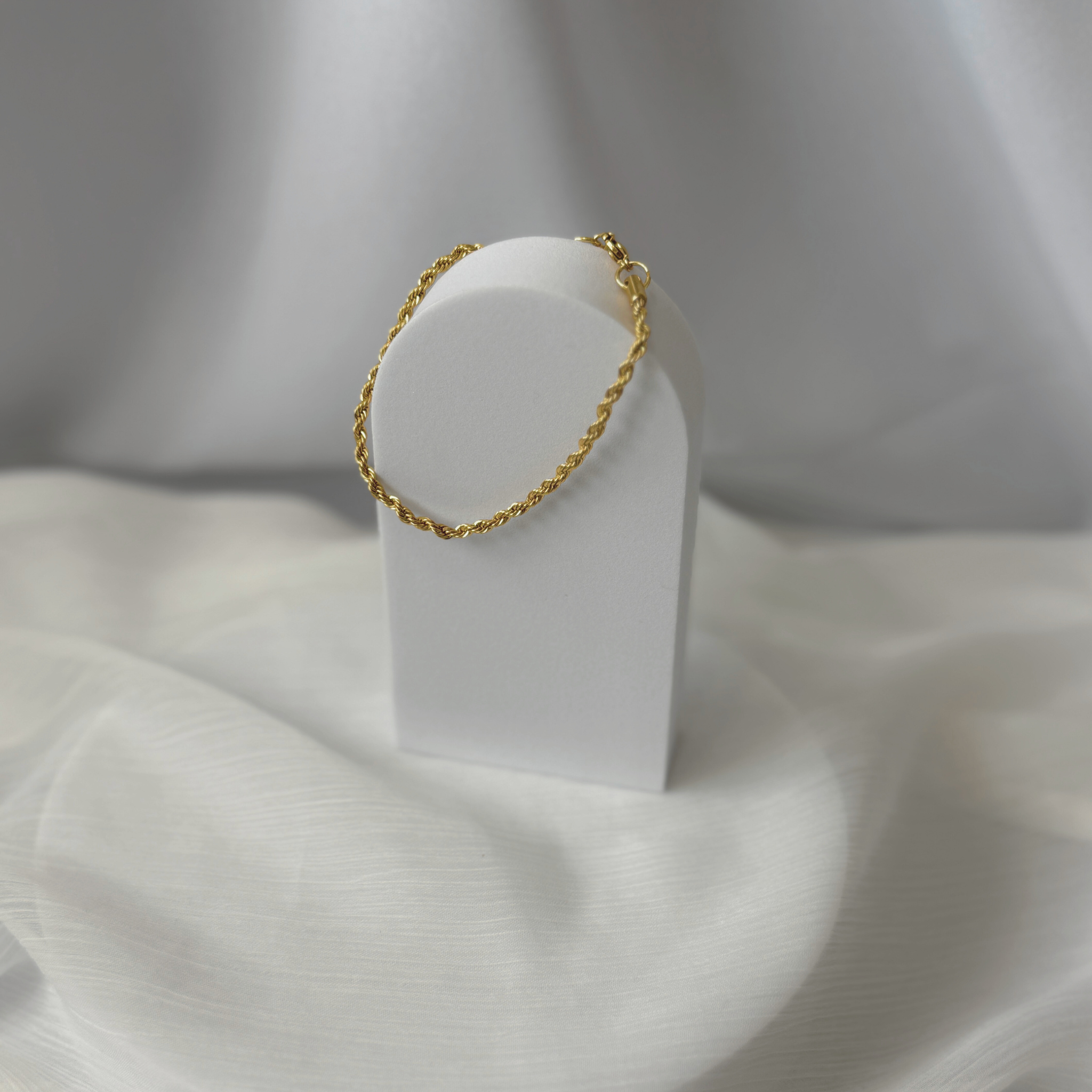 Empress 3mm Rope Chain Bracelet
