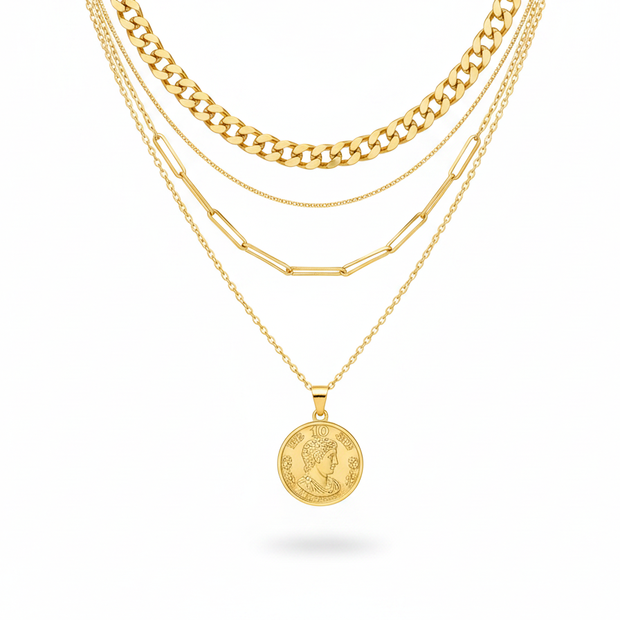 Currentcy Layered Necklace