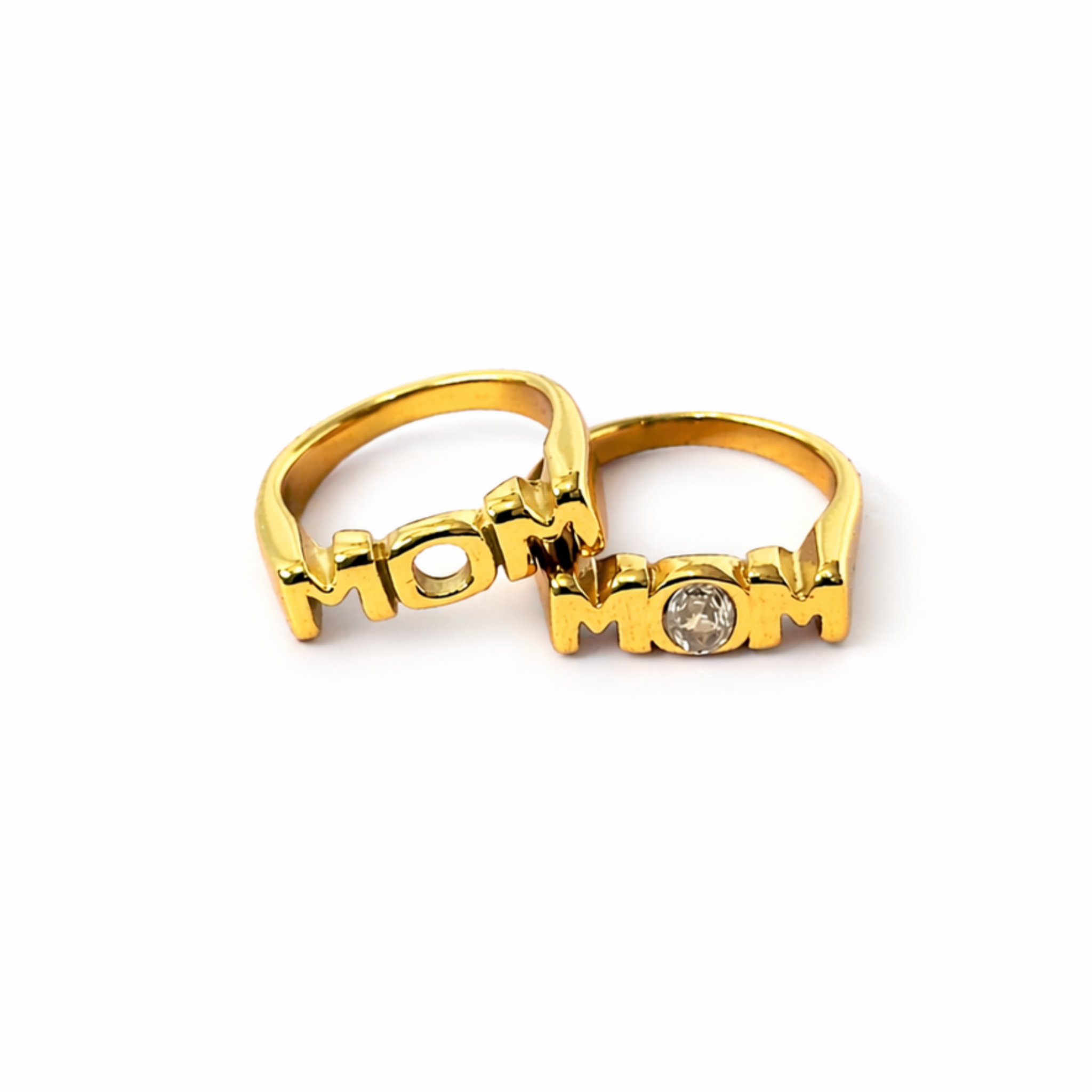 Mom Keepsake Ring | 18K Gold PVD | Tarnish-Resistant Mom Jewelry Gift