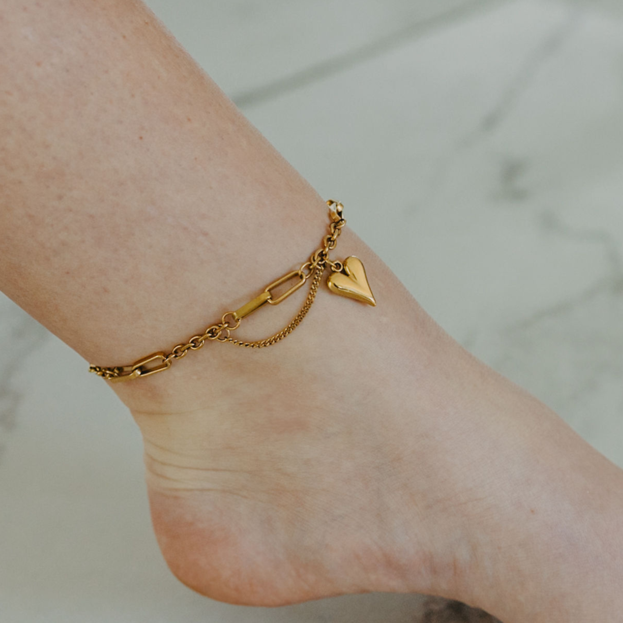 "Skips A Beat" Anklet