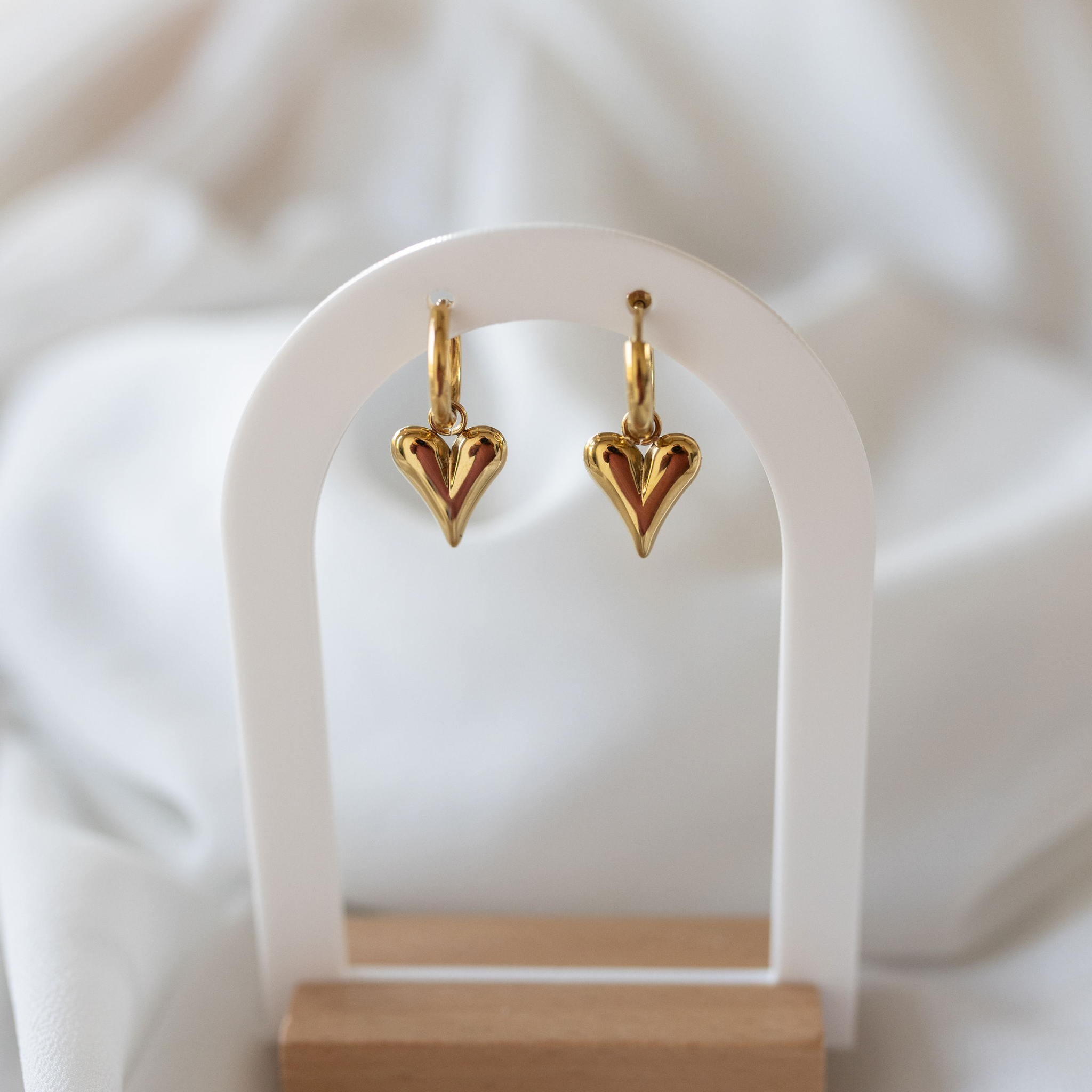 "Hearts Will Flutter" Earrings