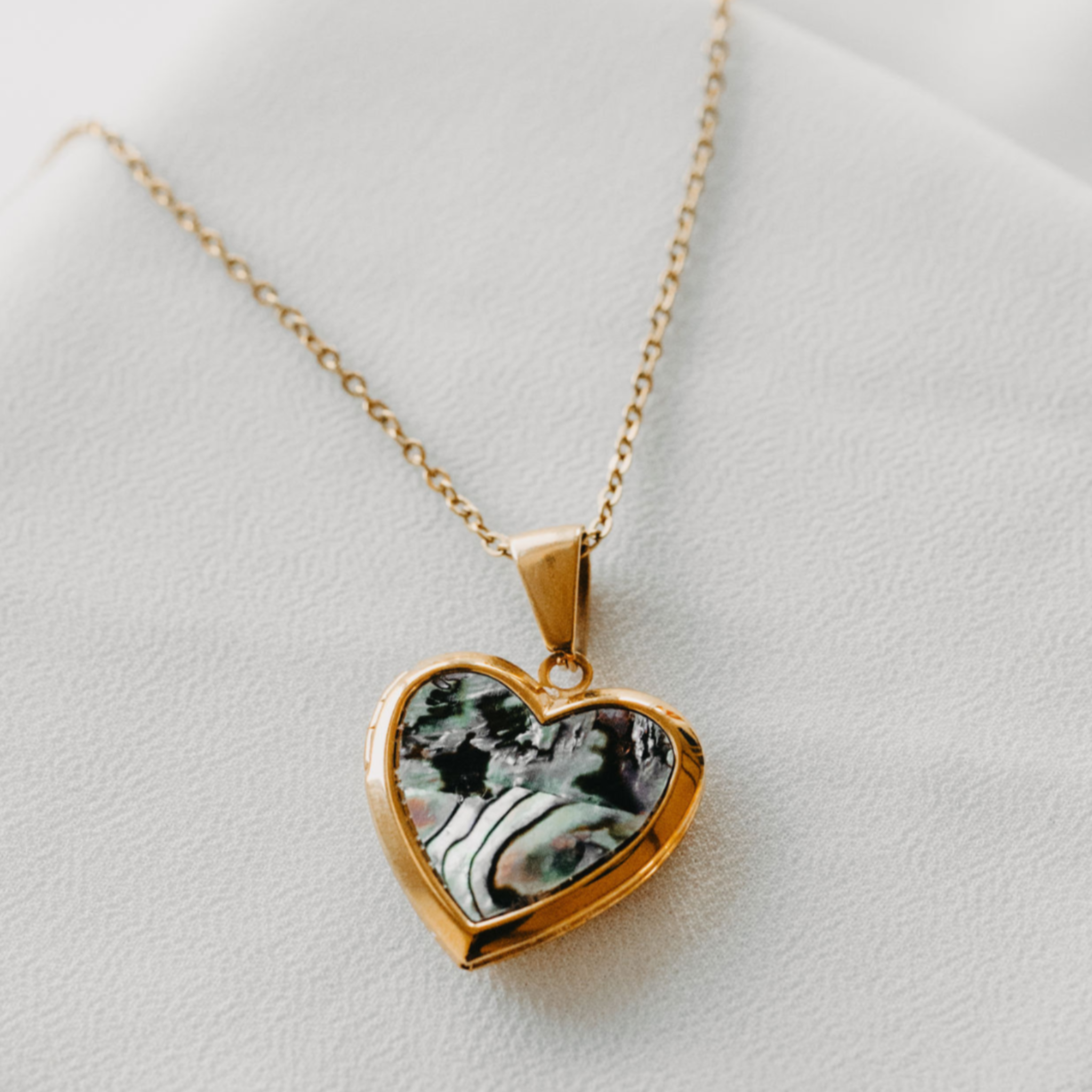 "Calypso" Heart Locket Necklace