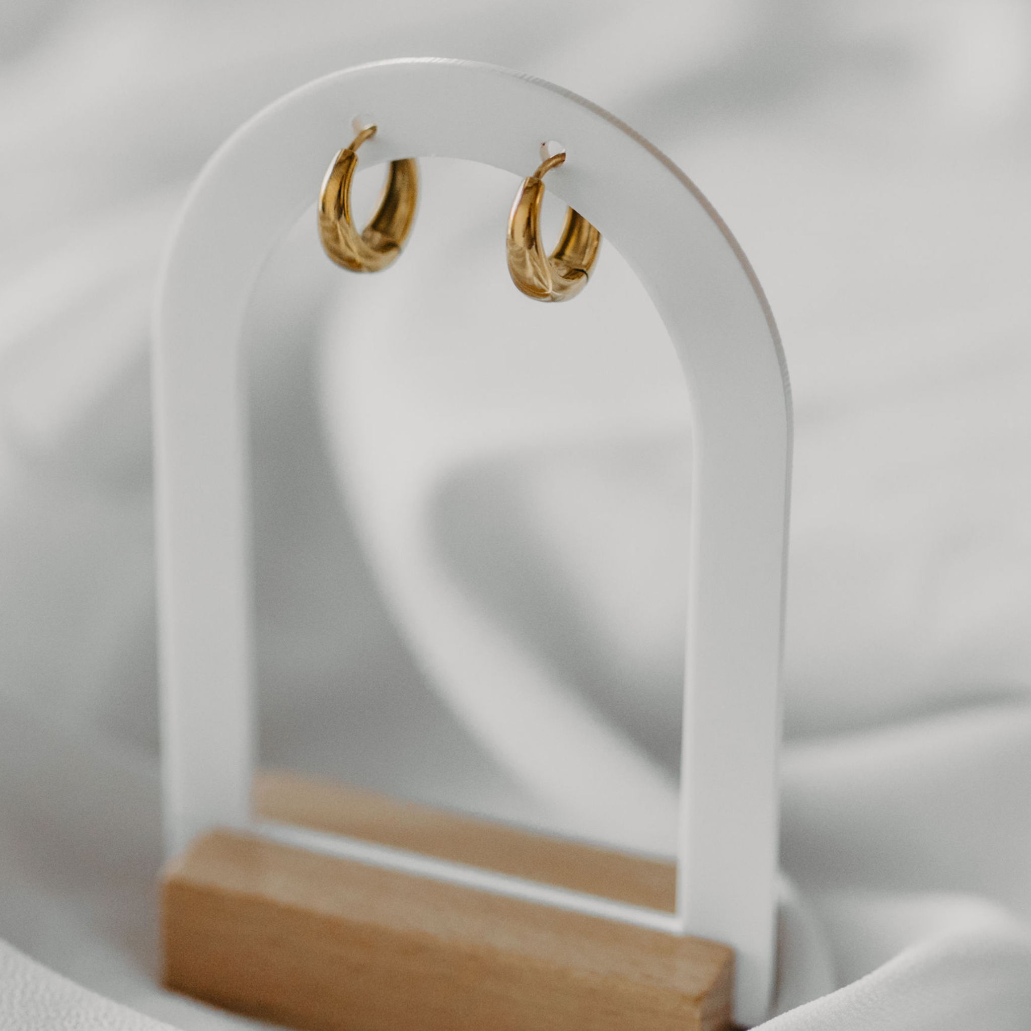 High Tide Huggie Hoops