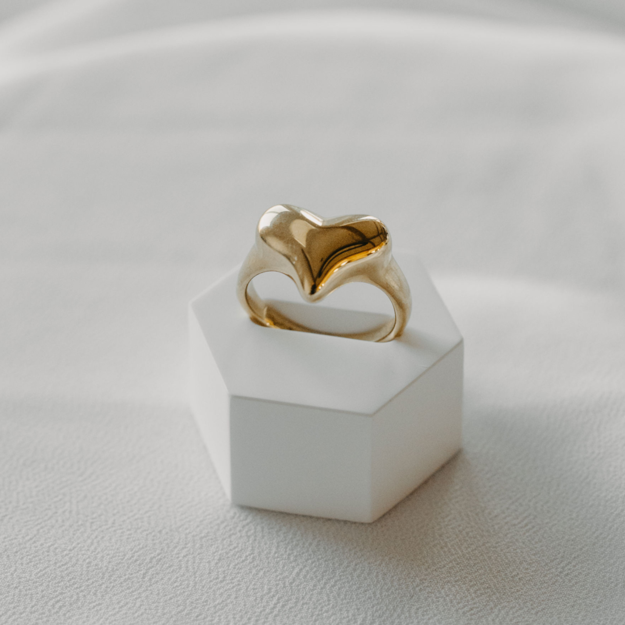 "Depths of Love" Heart Ring