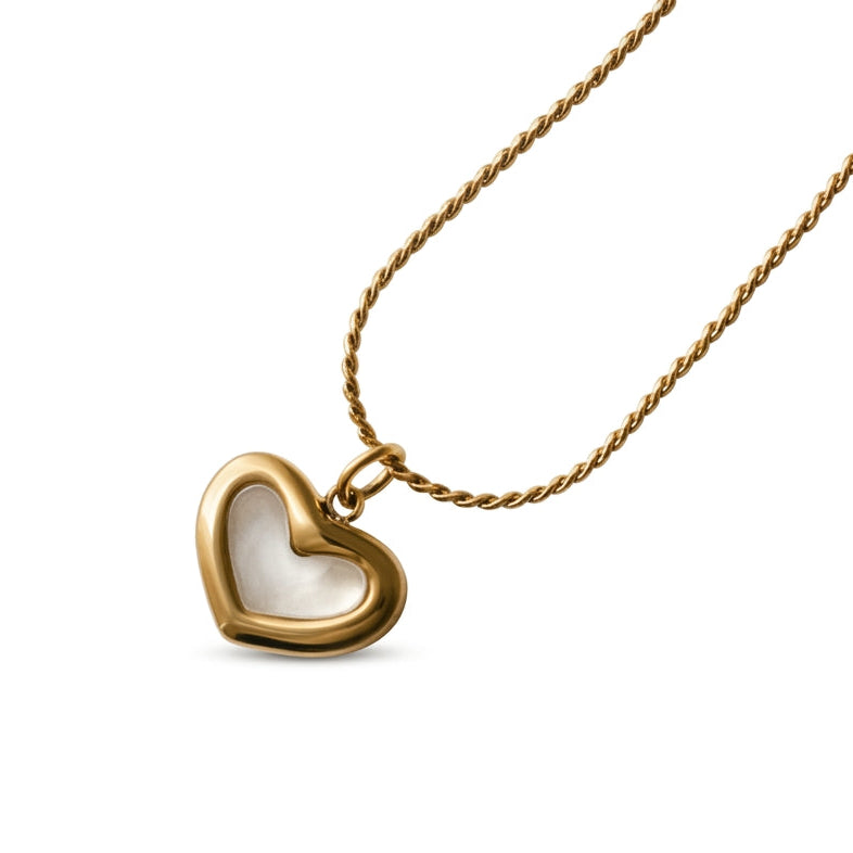 Mi Amore Heart Pendant Necklace