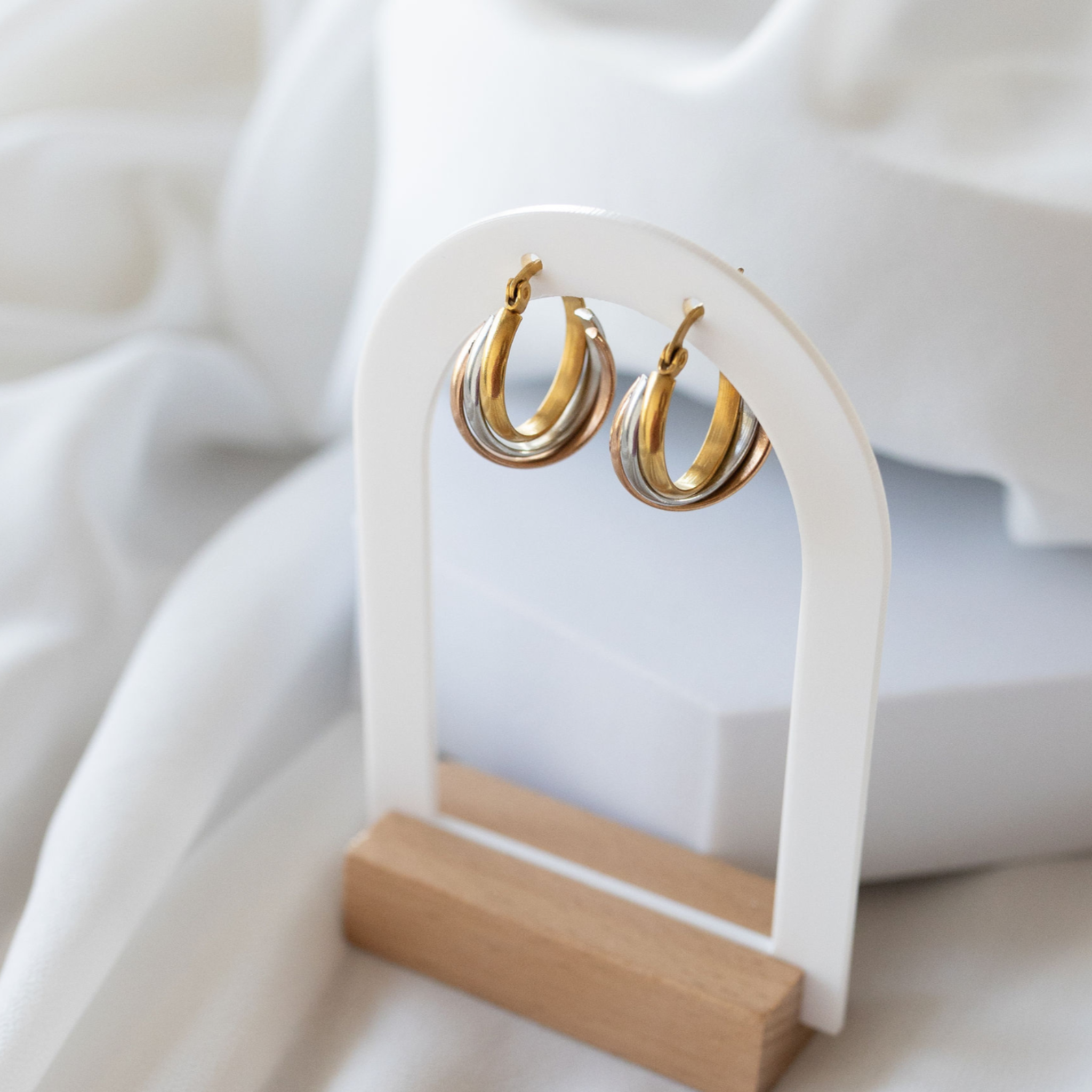 Mist & Metal Earrings
