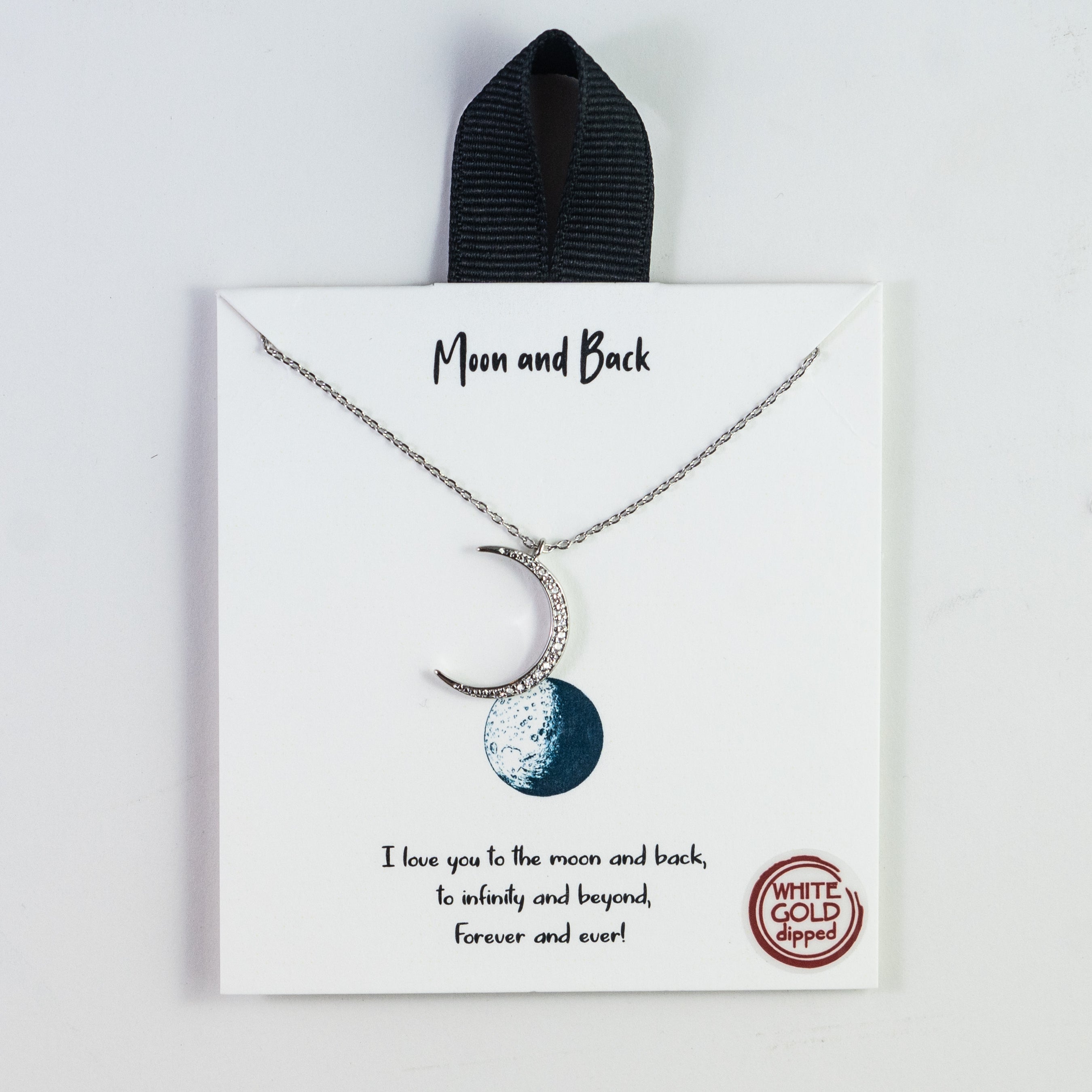 Moon & Back Necklace