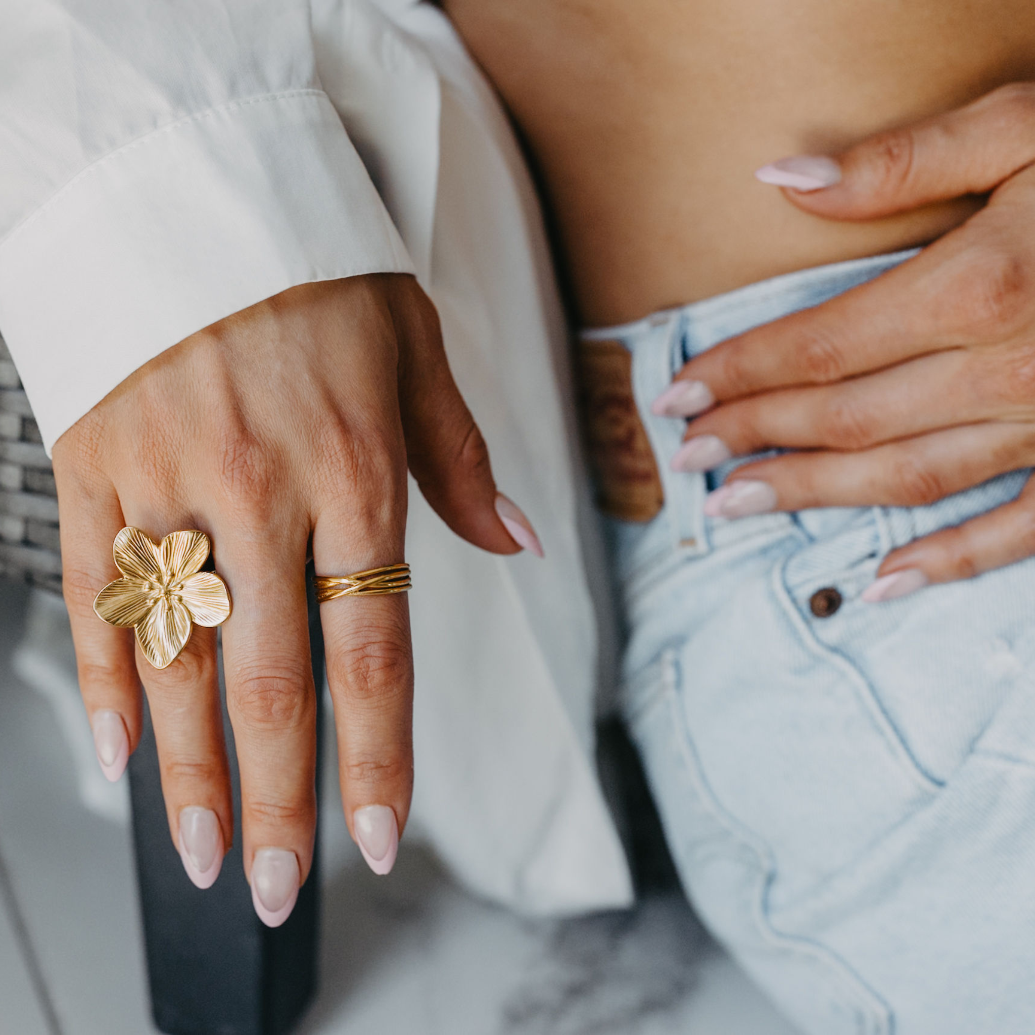 Ocean Bloom Ring