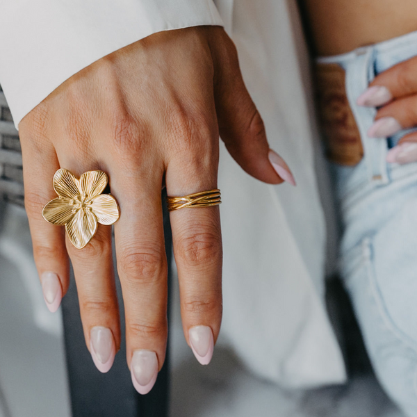 Ocean Bloom Ring
