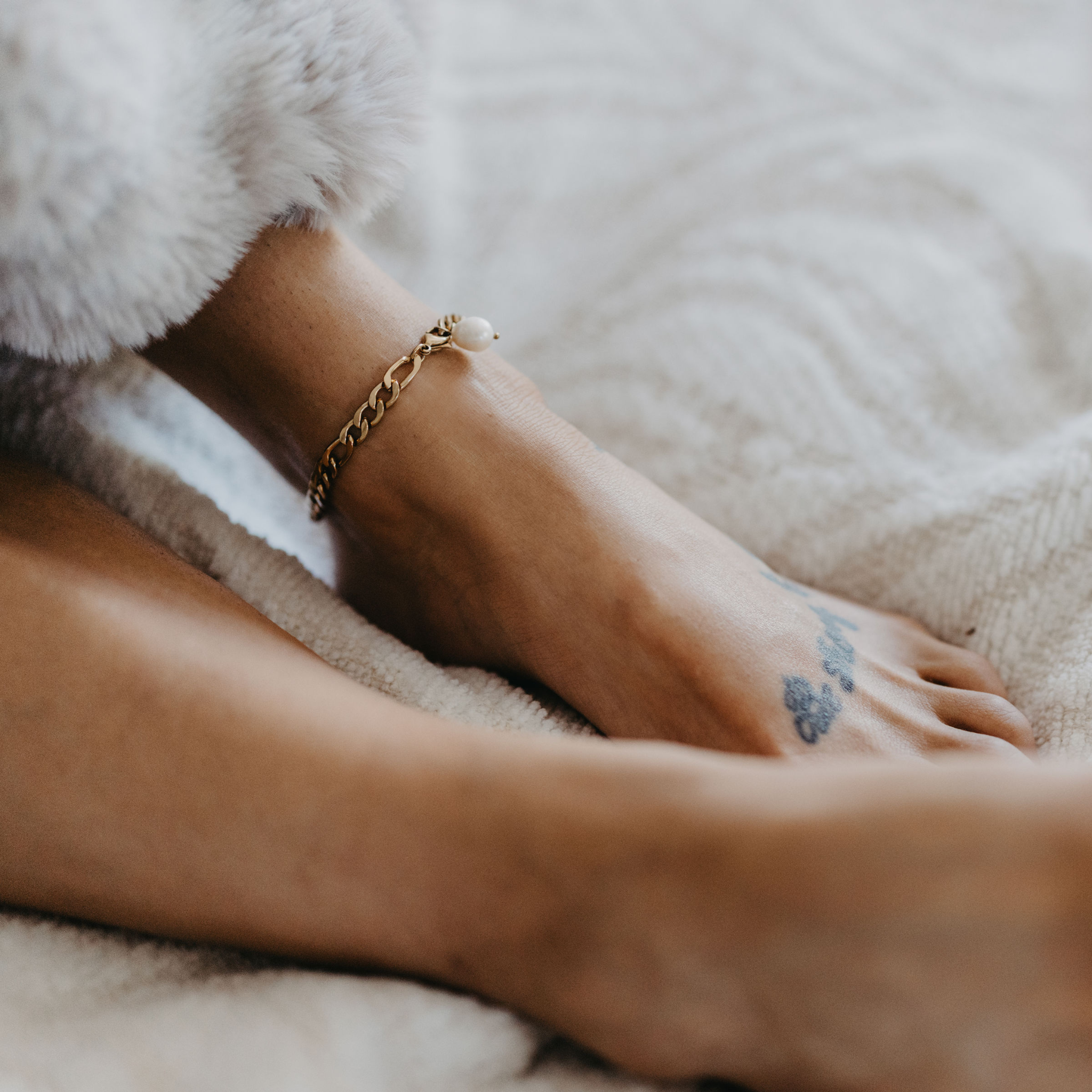 Pearl Path Anklet