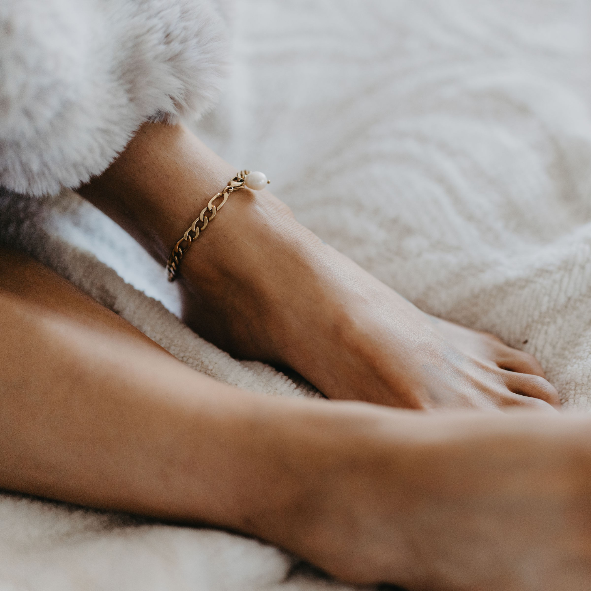 Pearl Path Anklet