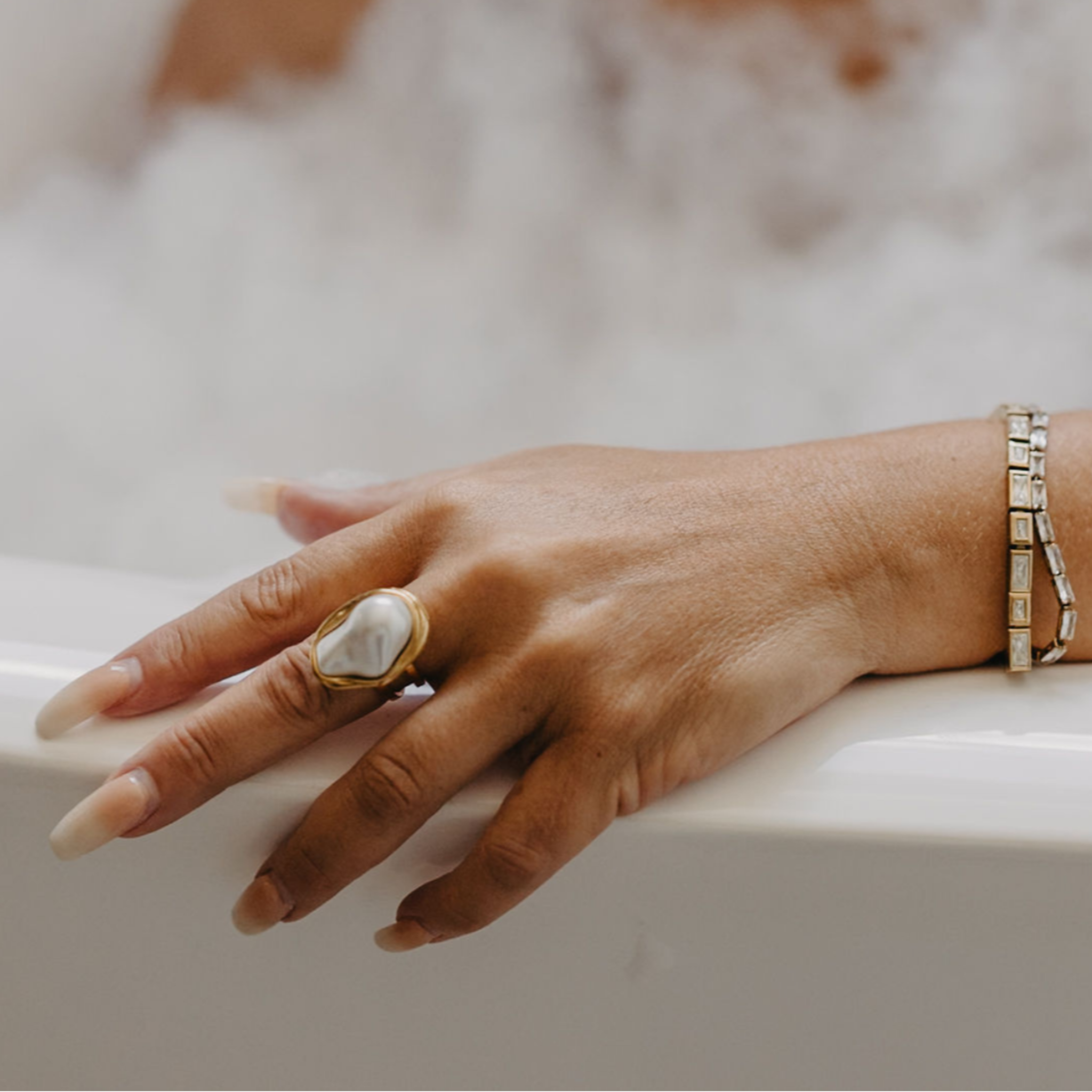 Pearl of Atlantica Ring
