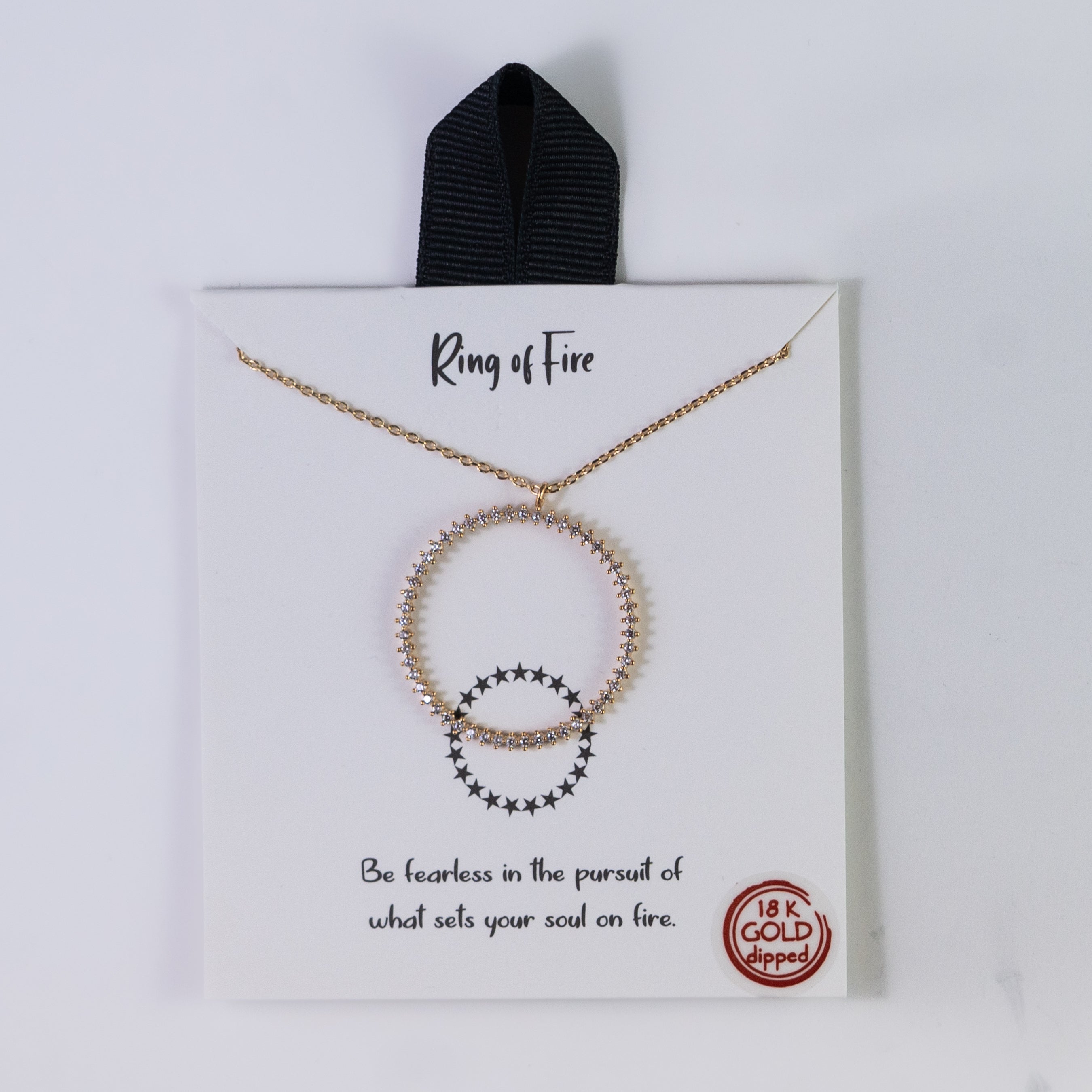 Ring of Fire Necklace