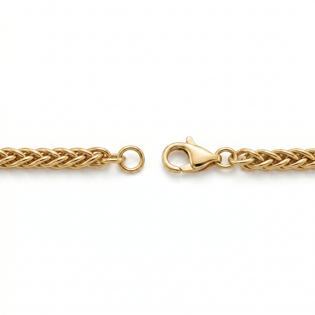 Surfside Bracelet | 18K Gold PVD | Men's Waterproof Wheat Chain Bracelet