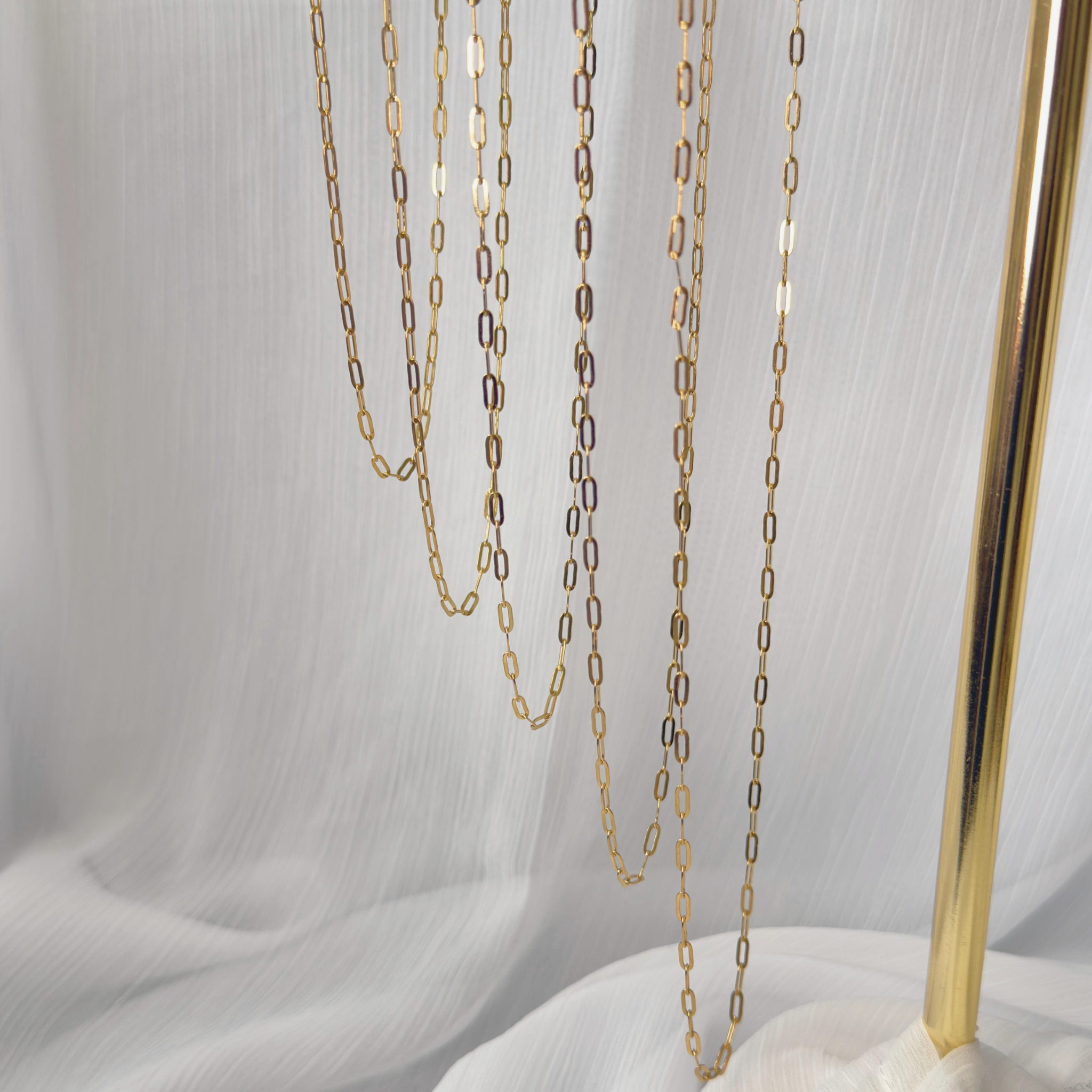 SandSwept 6.5mm Paperclip Chain Necklace