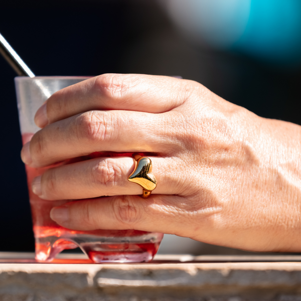 Depths of Love Heart Ring