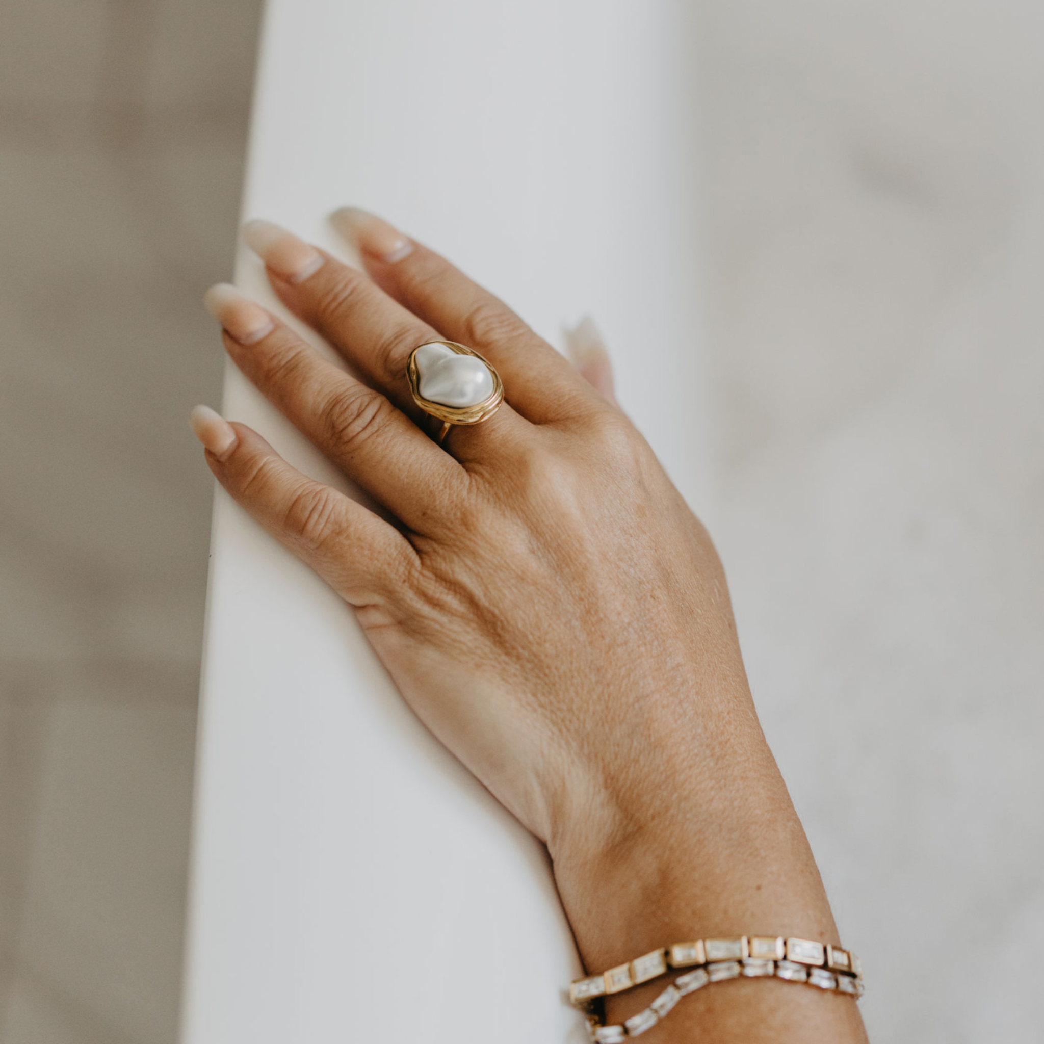 Pearl of Atlantica Ring