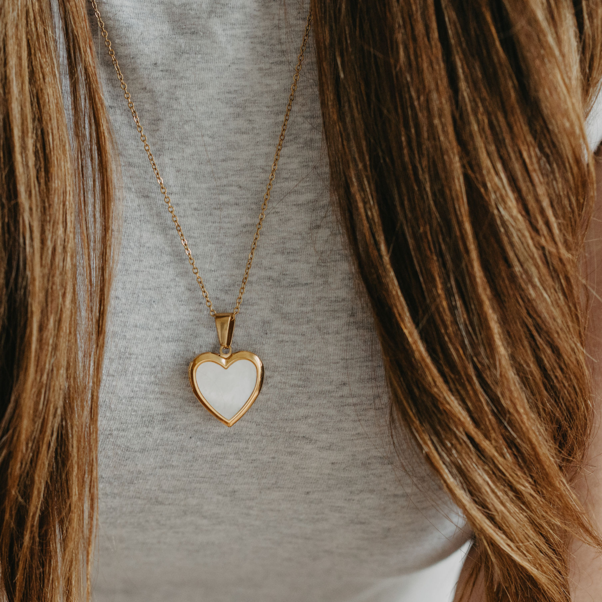 "Calypso" Heart Locket Necklace